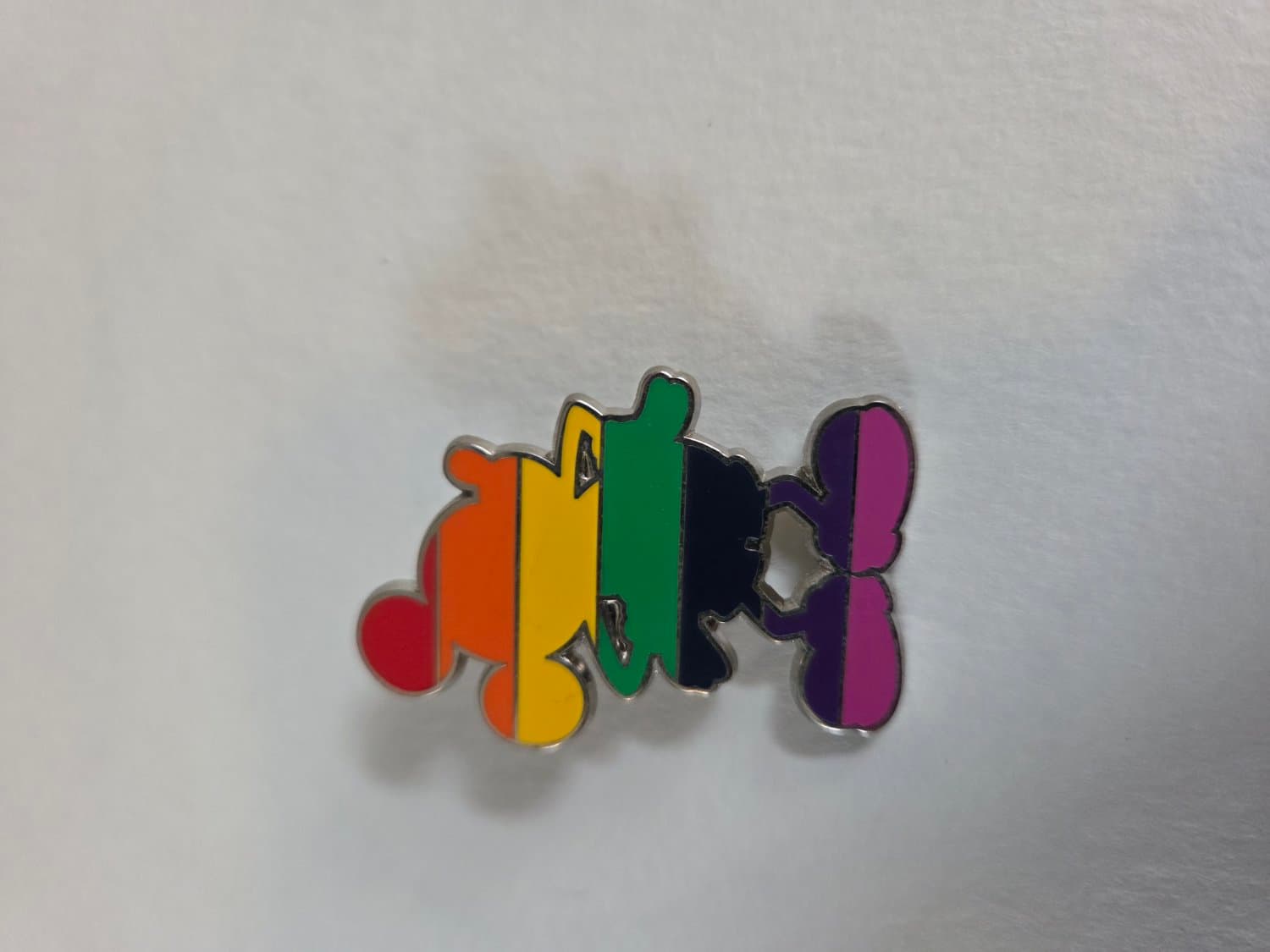 rainbow Mickey silhouette 2016 front