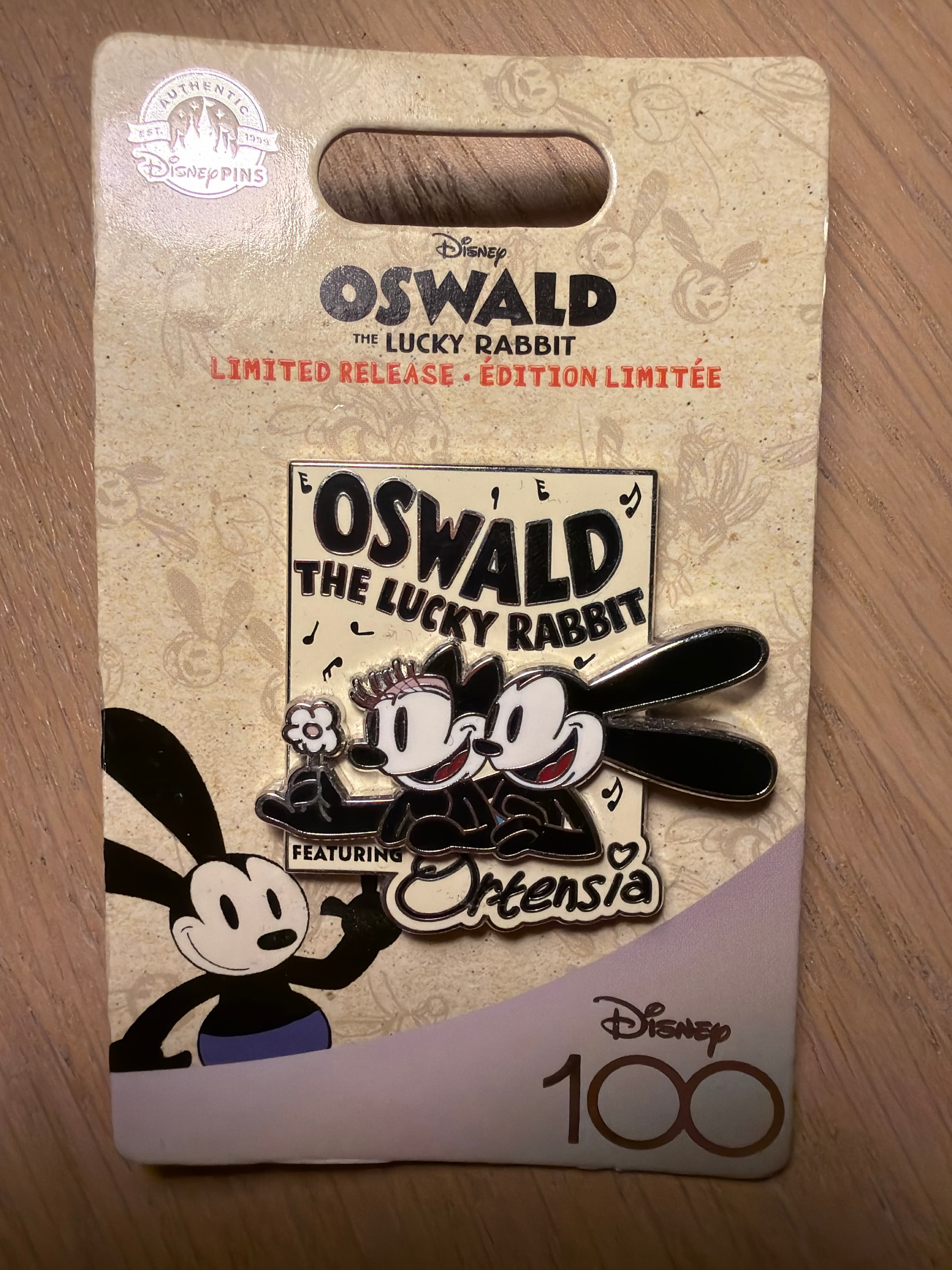 Oswald the Lucky Rabbit and Ortensia - Disney 100 Limited Release front