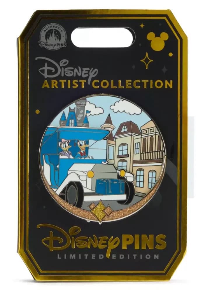 Donald & Daisy Duck on Main Street U.S.A. - Disney Artist Collection by Jes Willis and Pati Pereira front