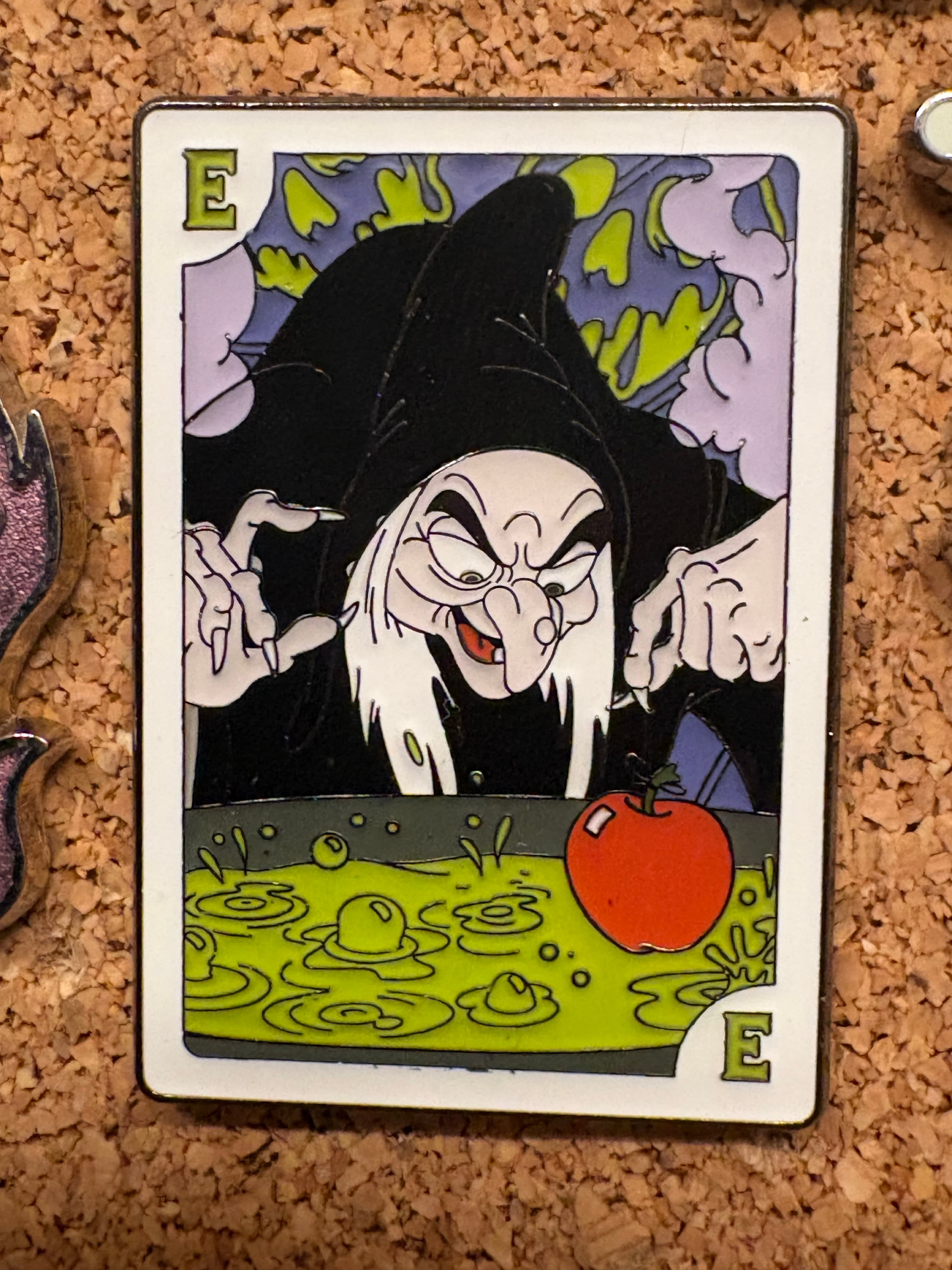 Old Hag / Evil Queen - Disney Villains Playing Cards Blind Box front