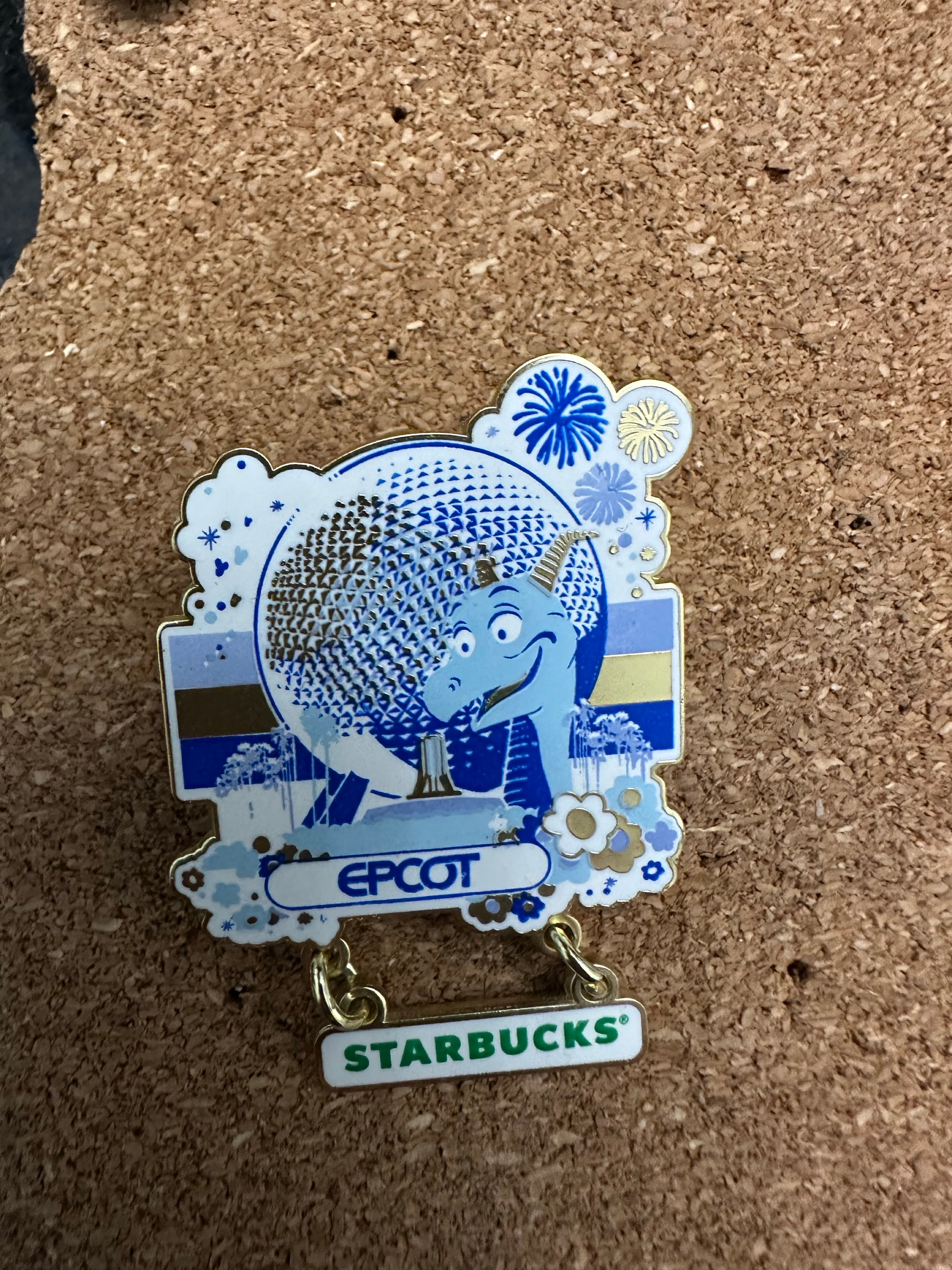 Figment with Spaceship Earth - Starbucks Discovery Series - EPCOT front