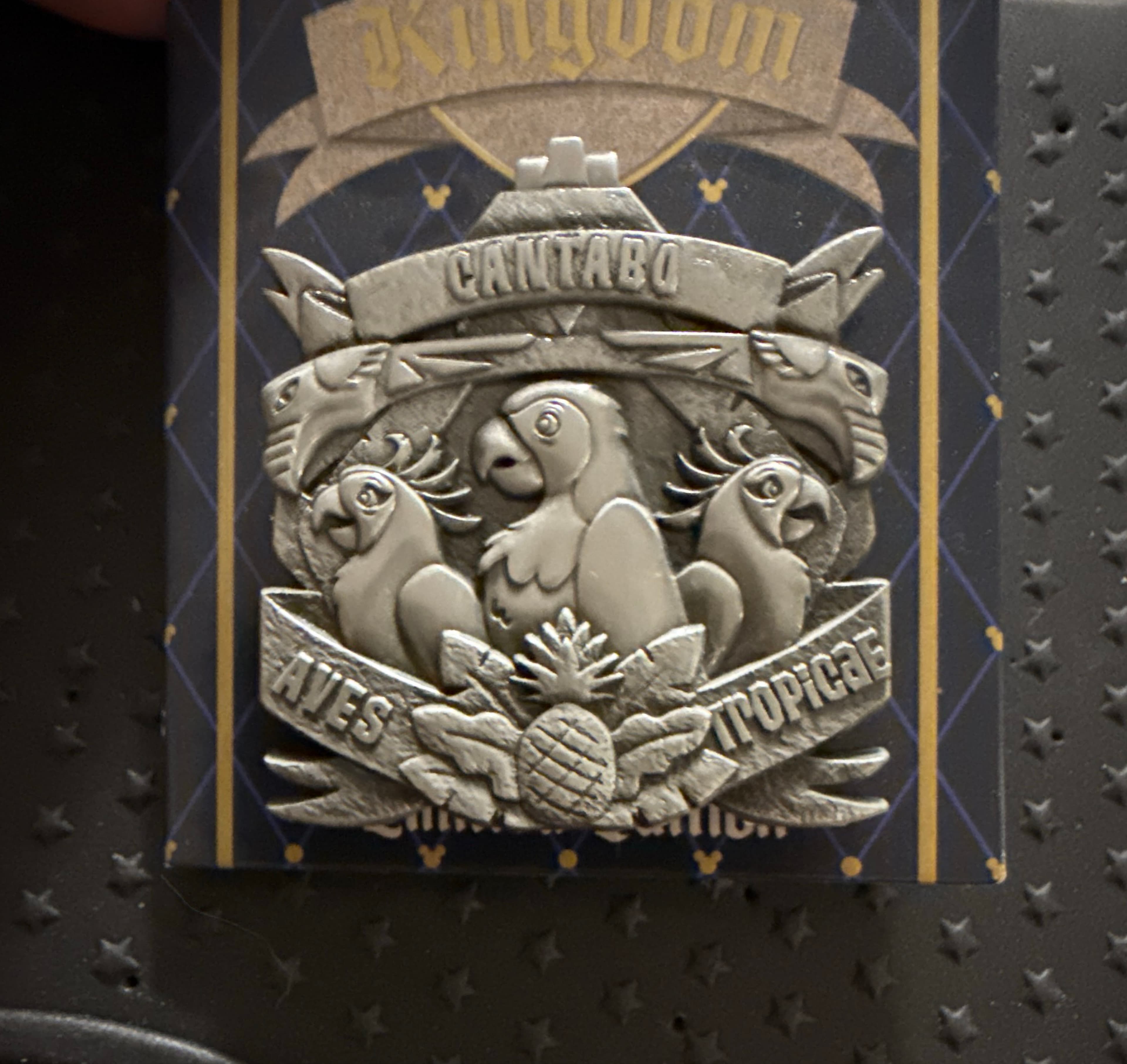 The Enchanted Tiki Room (Aves Tropicae Cantabo) Pin front