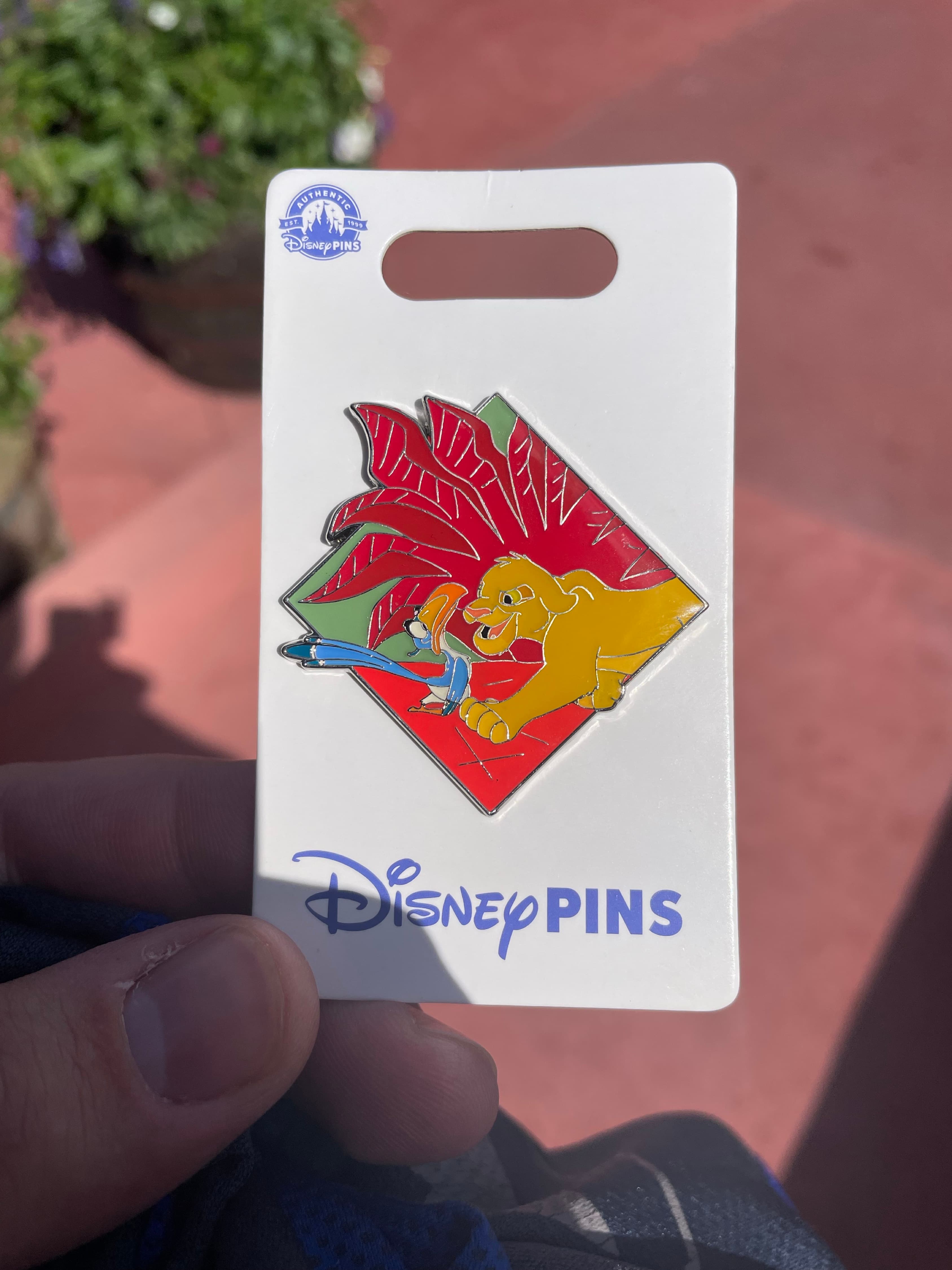 Simba and Zazu front