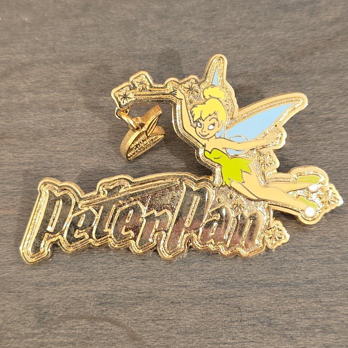 Disney Peter Pan Tinker Bell Collectible Trading Pin front