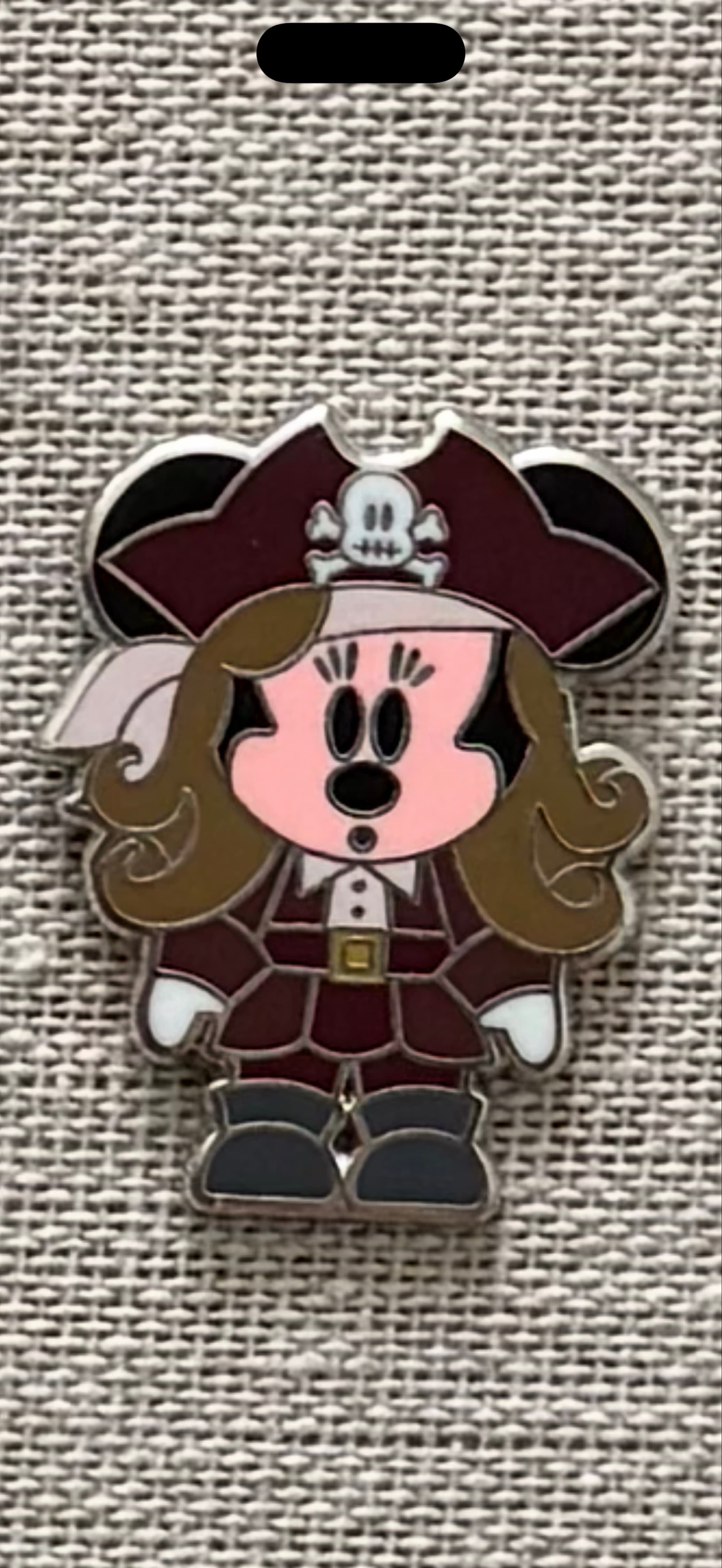 Minnie Mouse as Elizabeth Swann - Pirates of the Caribbean - Mystery Pin Set front