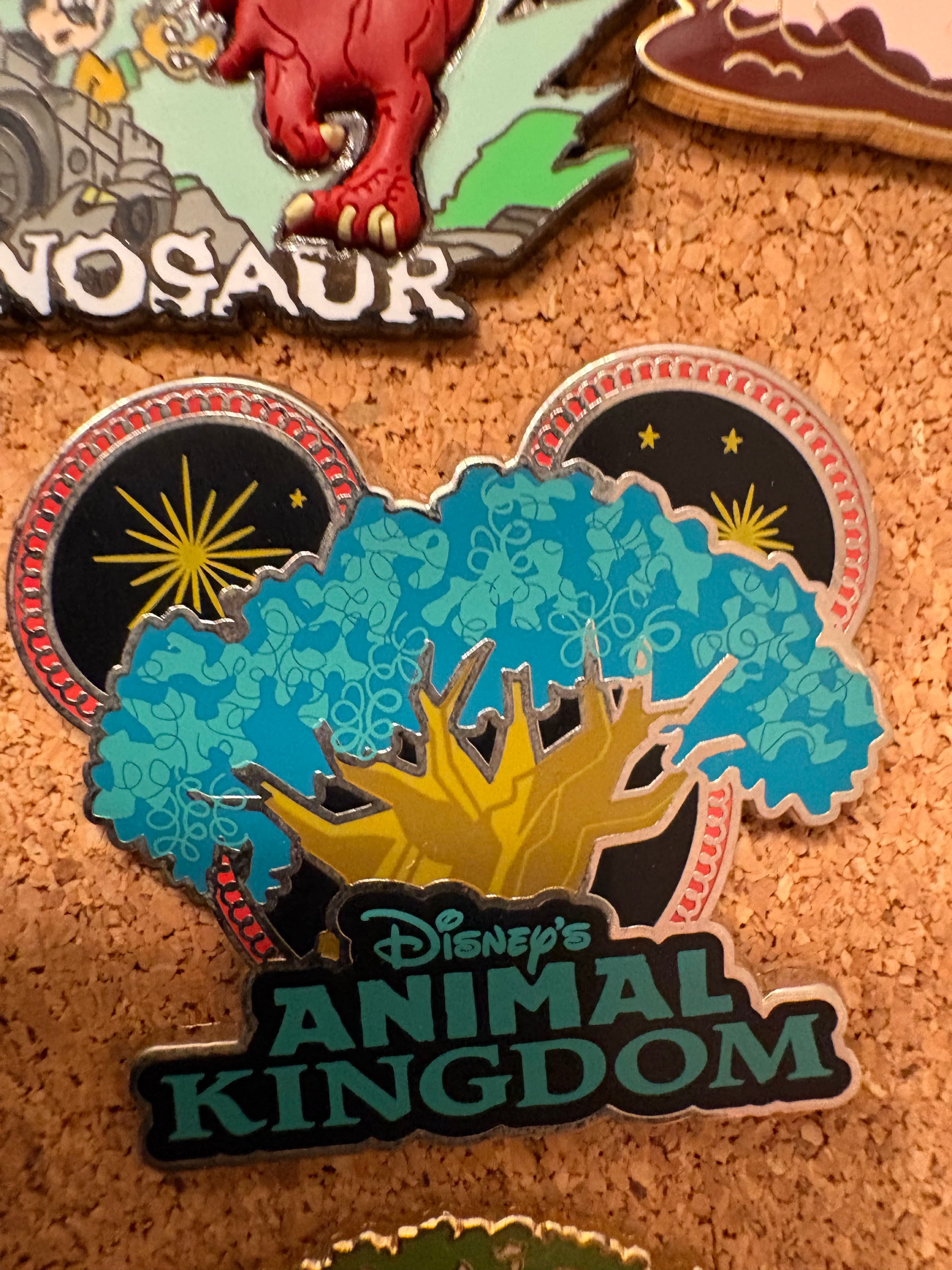 Disney's Animal Kingdom Mickey Mouse Icon Tree of Life Pin front