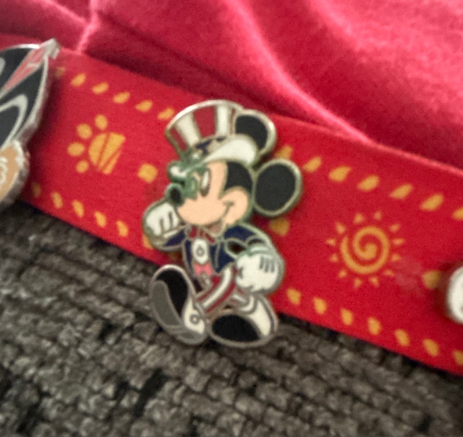 Mickey Mouse Patriotic Uncle Sam front