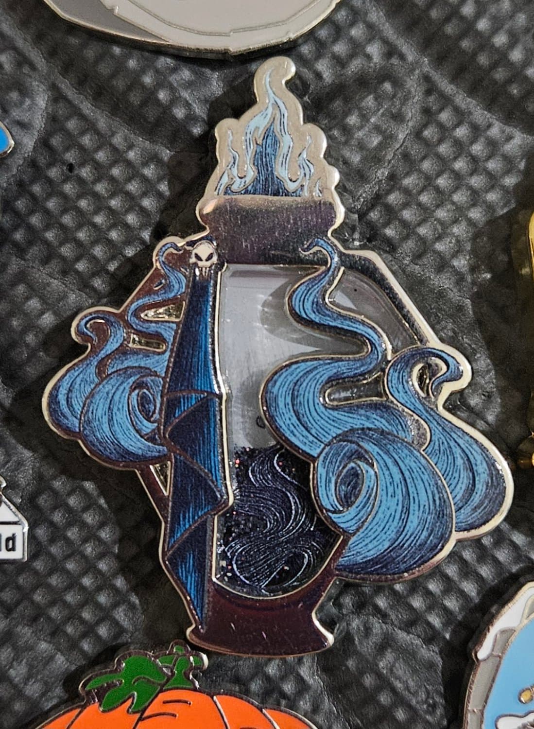 Disney Villains Potion Bottle Liquid Glitter Blind Box Pin Set - Hades front