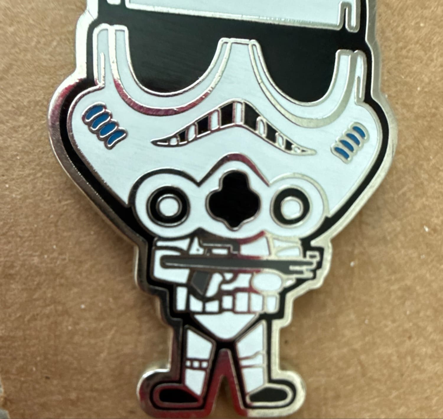 Disney World Star Wars Storm Trooper Pin front