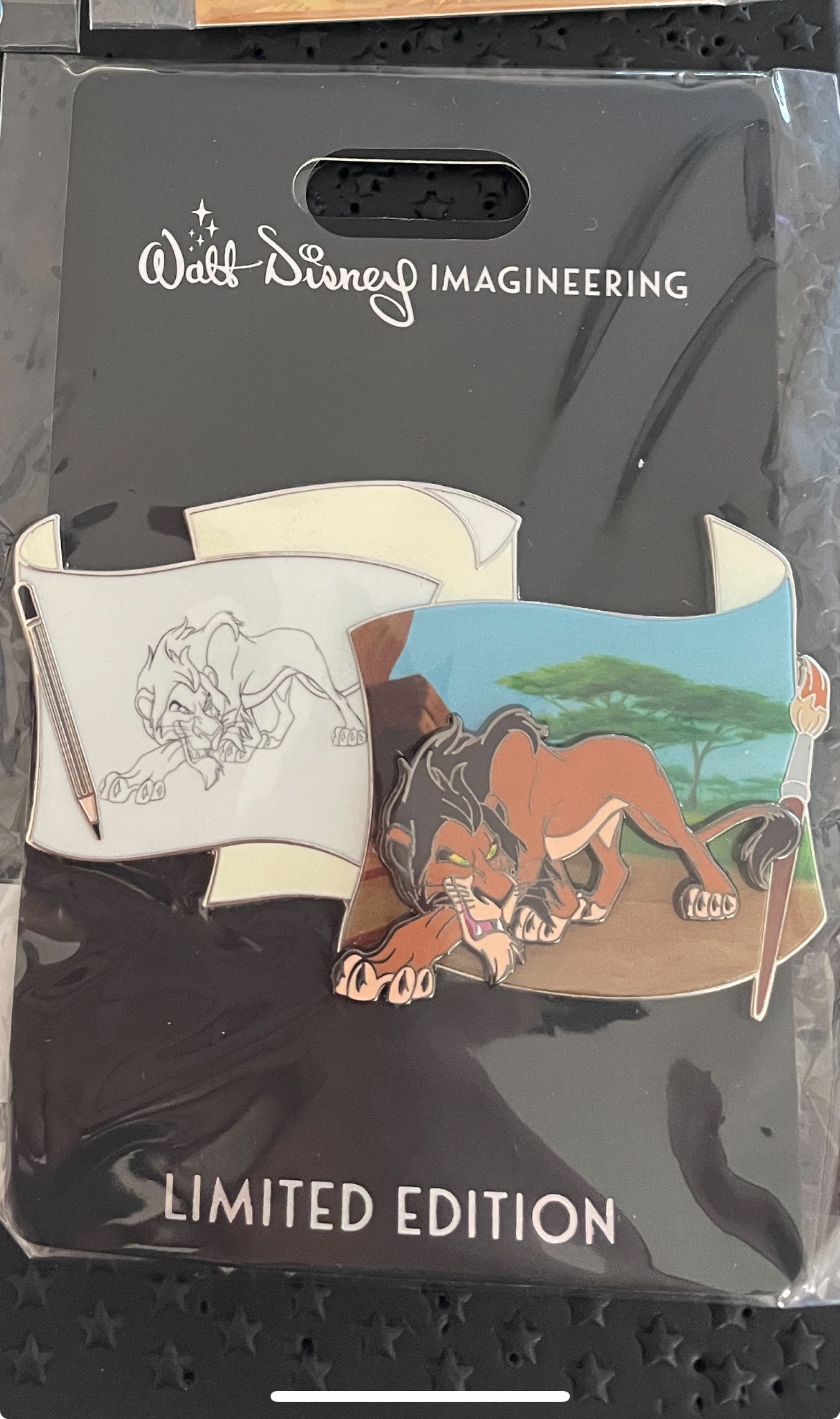 Scar - Off the Page Series - The Lion King front