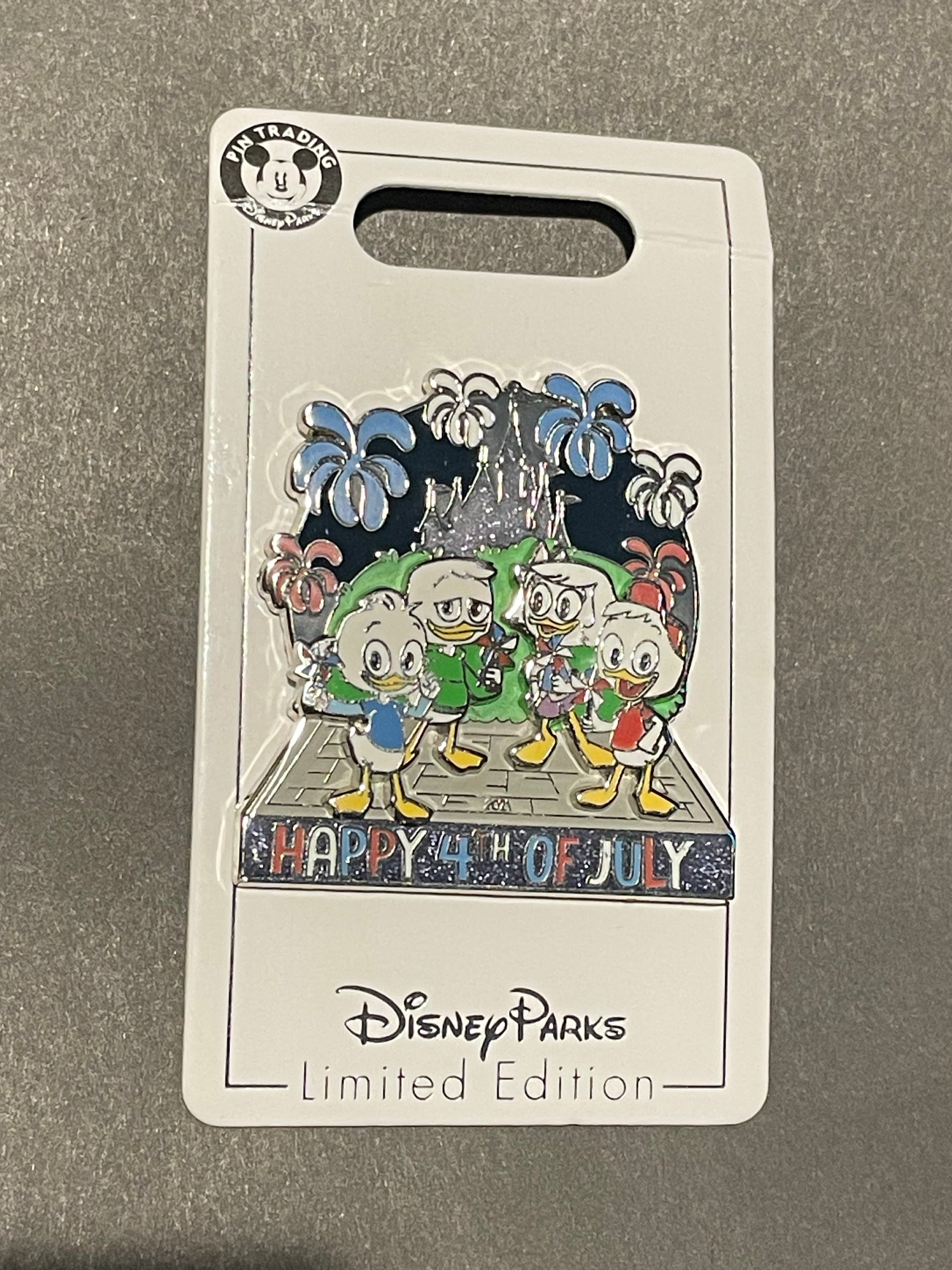 Huey, Dewey, Louie & Webby - 4th of July 2021 front