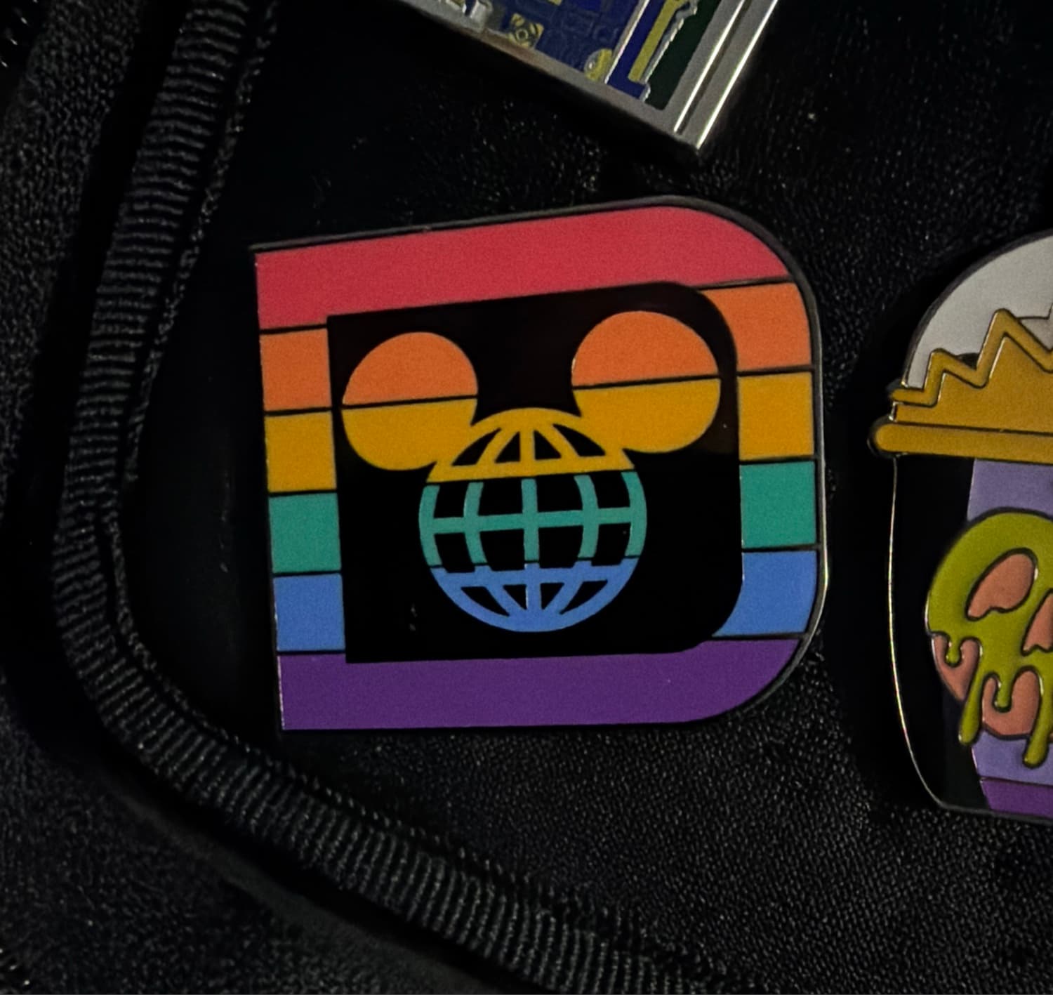 Epcot Center Rainbow Logo Destination D Event Pin front