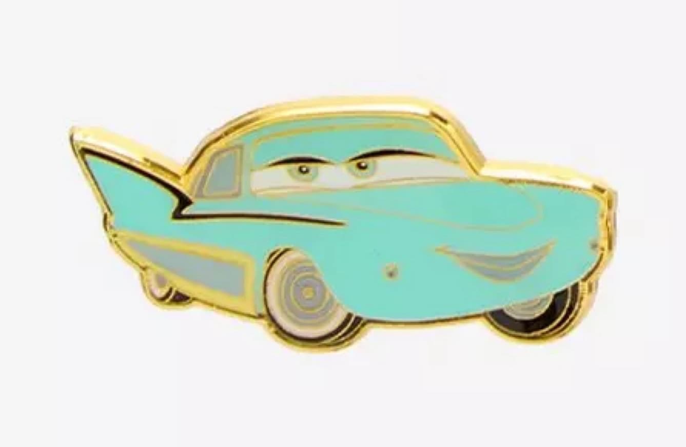 Flo and Cars Land Logo Pin Set - Flo Pin Only front