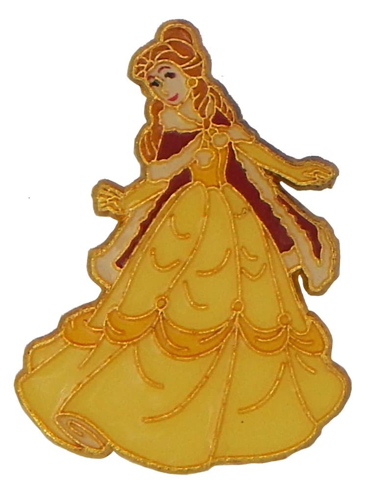 Beauty And The Beast Belle Noel Princess Individual Disney Park Trading Pin New front