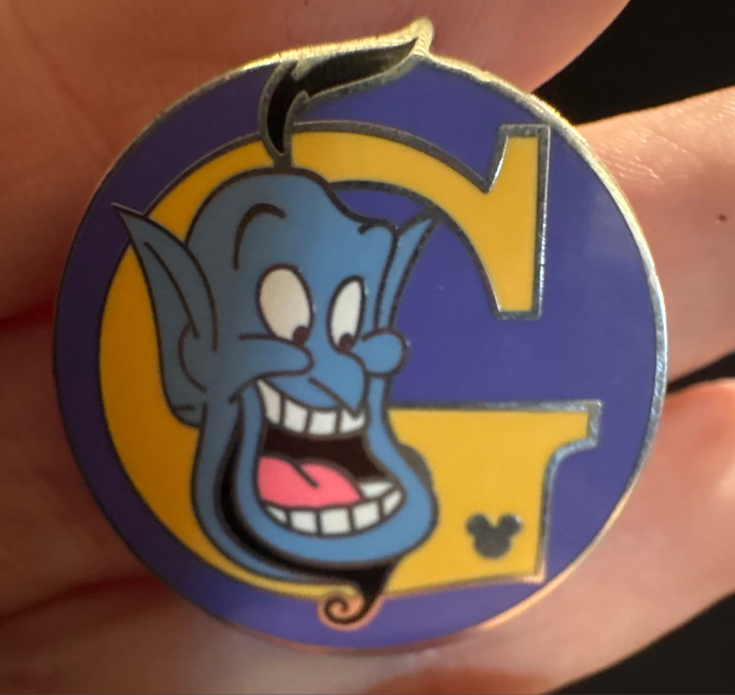 WDW - Hidden Mickey Series III - Alphabet Genie G - Aladdin front