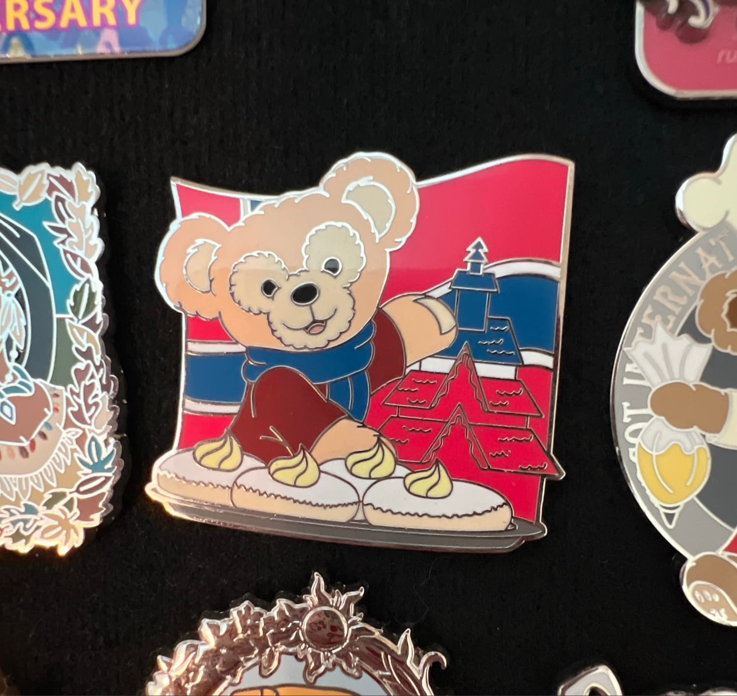 Duffy (Norway) - Epcot International Food & Wine Festival 2019 Mystery Pin front