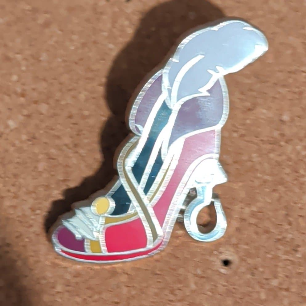 Rapunzel High Heel Shoe front