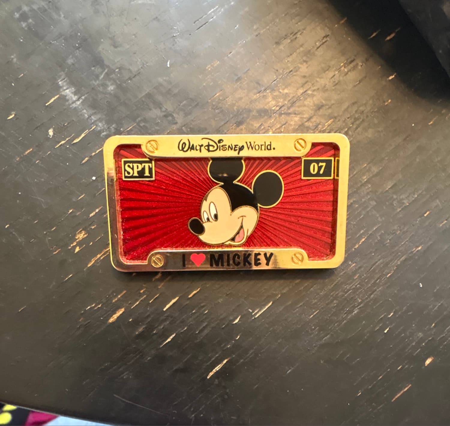 Spotlight License Plate front