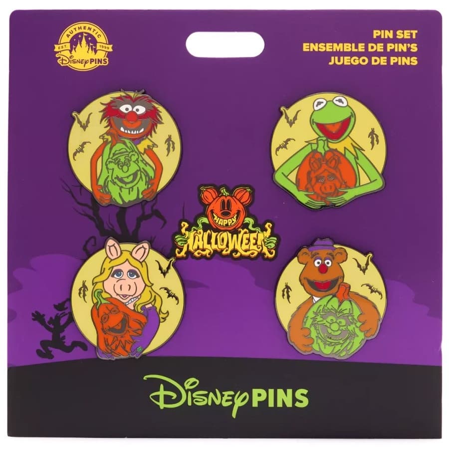 The Muppets Halloween Glow-in-the-Dark Set front