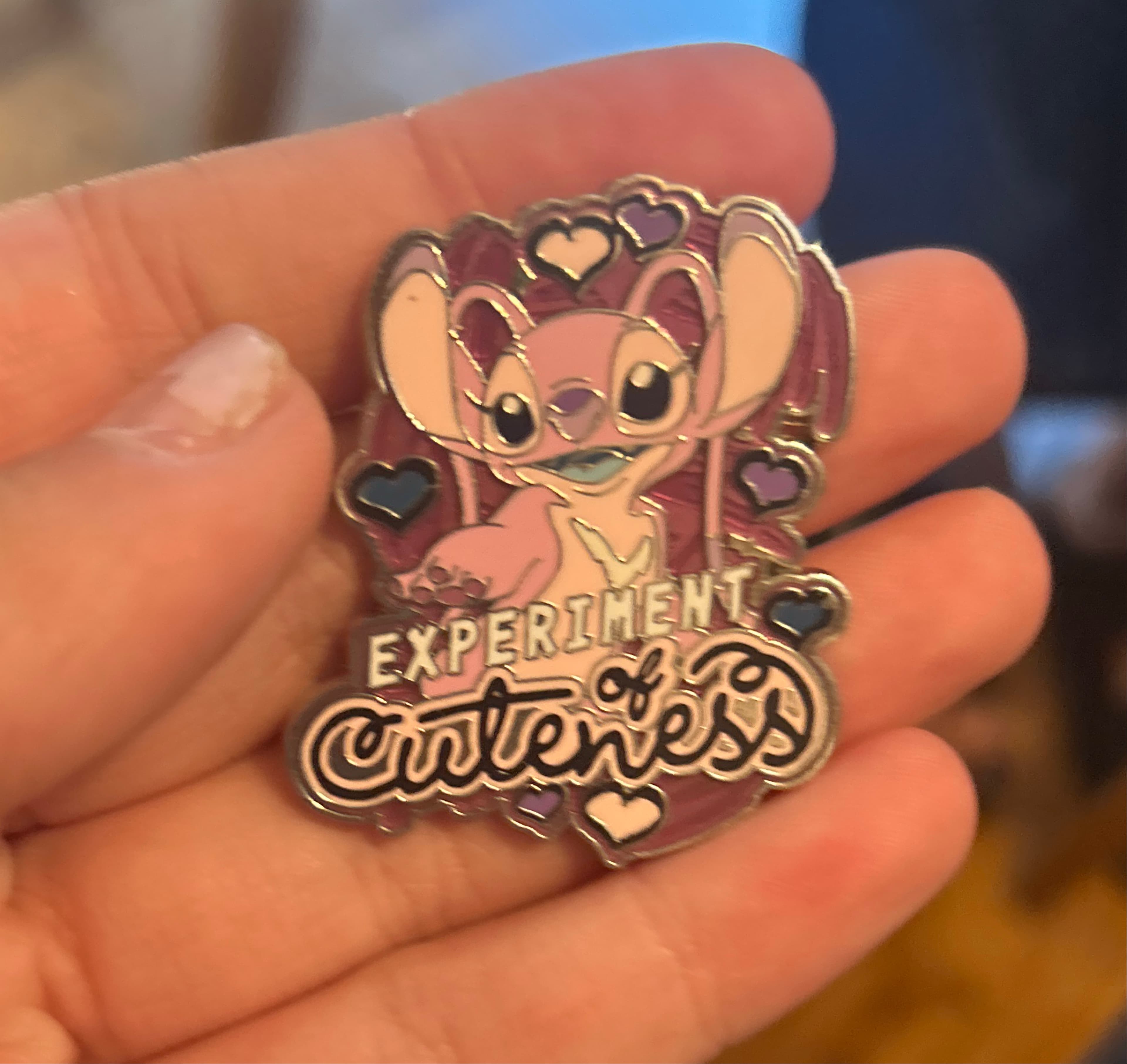 Experiment of cuteness angel front