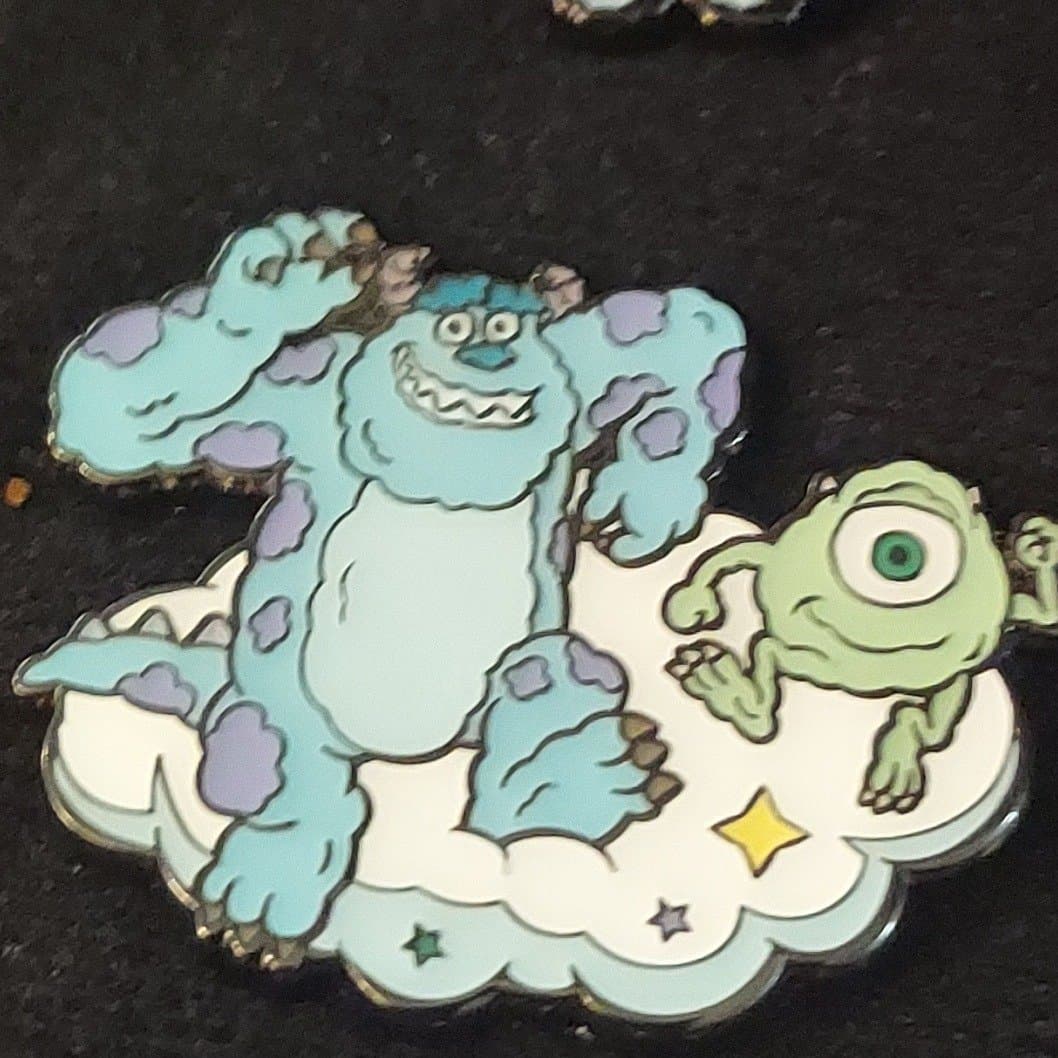 Loungefly - Sully and Mike Wazowski - Pixar Clouds Mystery Set - Monster's Inc. front