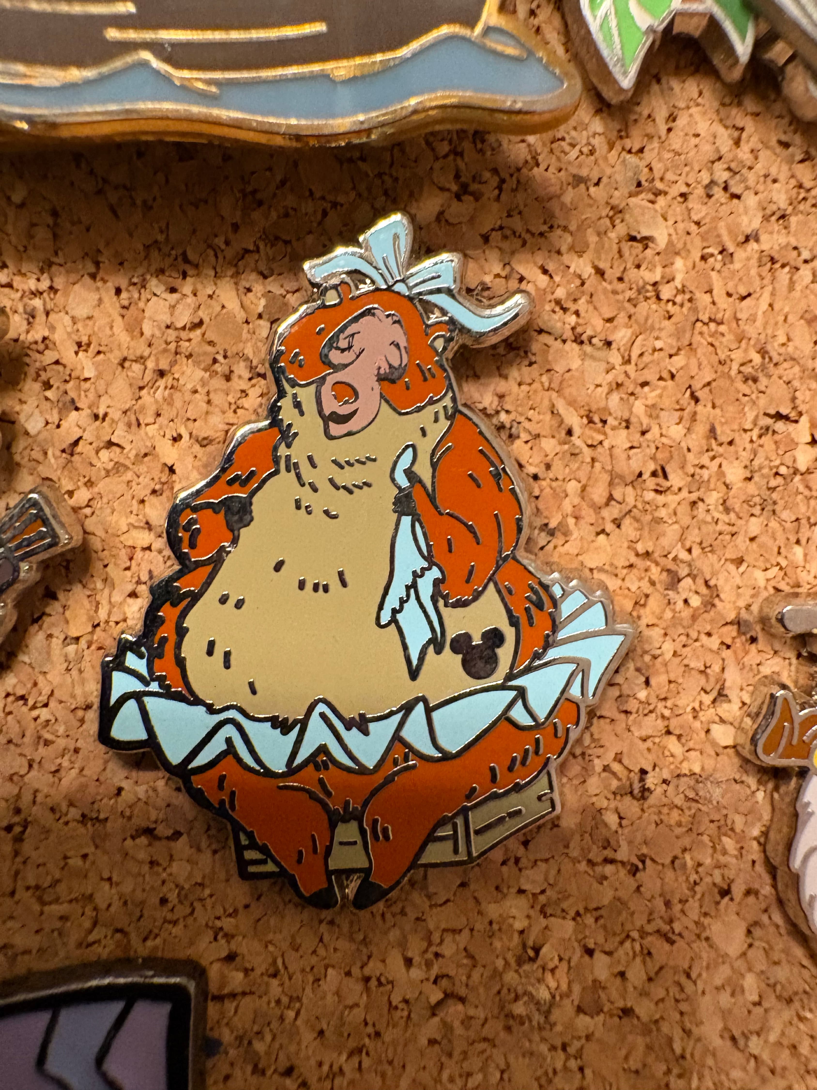 Trixie Hidden Mickey Pin - Country Bear Jamboree (3 of 6) front