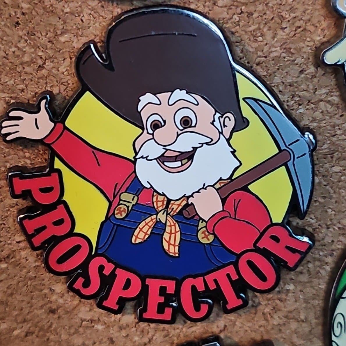 The Road to Toy Story Collection #2 - Stinky Pete Prospector Pin front