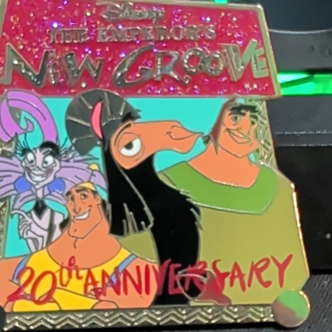 The Emperor's New Groove 20th Anniversary - Kuzco, Kronk, Yzma, and Pacha front