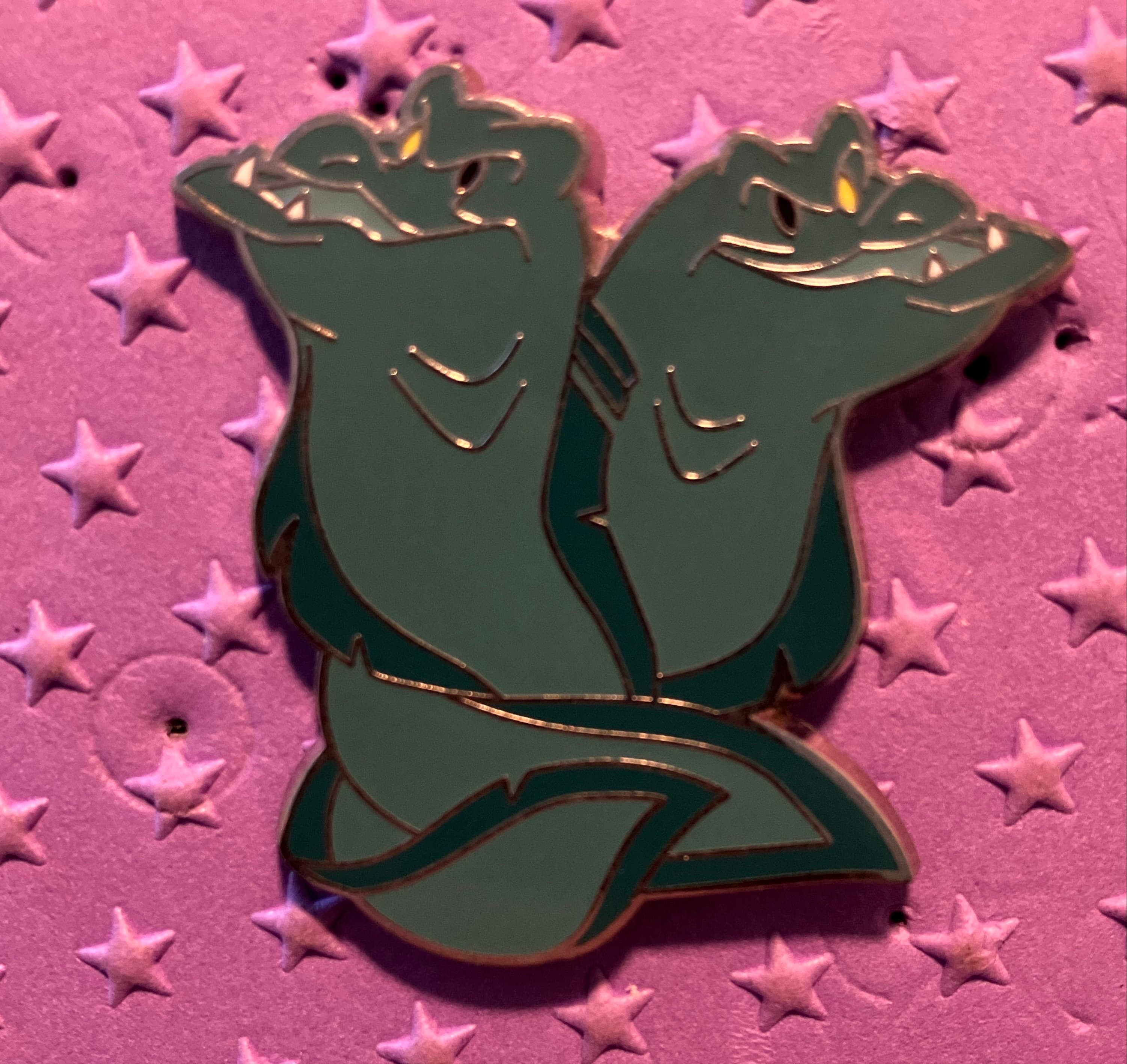 Flotsam and Jetsam - The Little Mermaid - Ursula, Flotsam & Jetsam Pin Set front