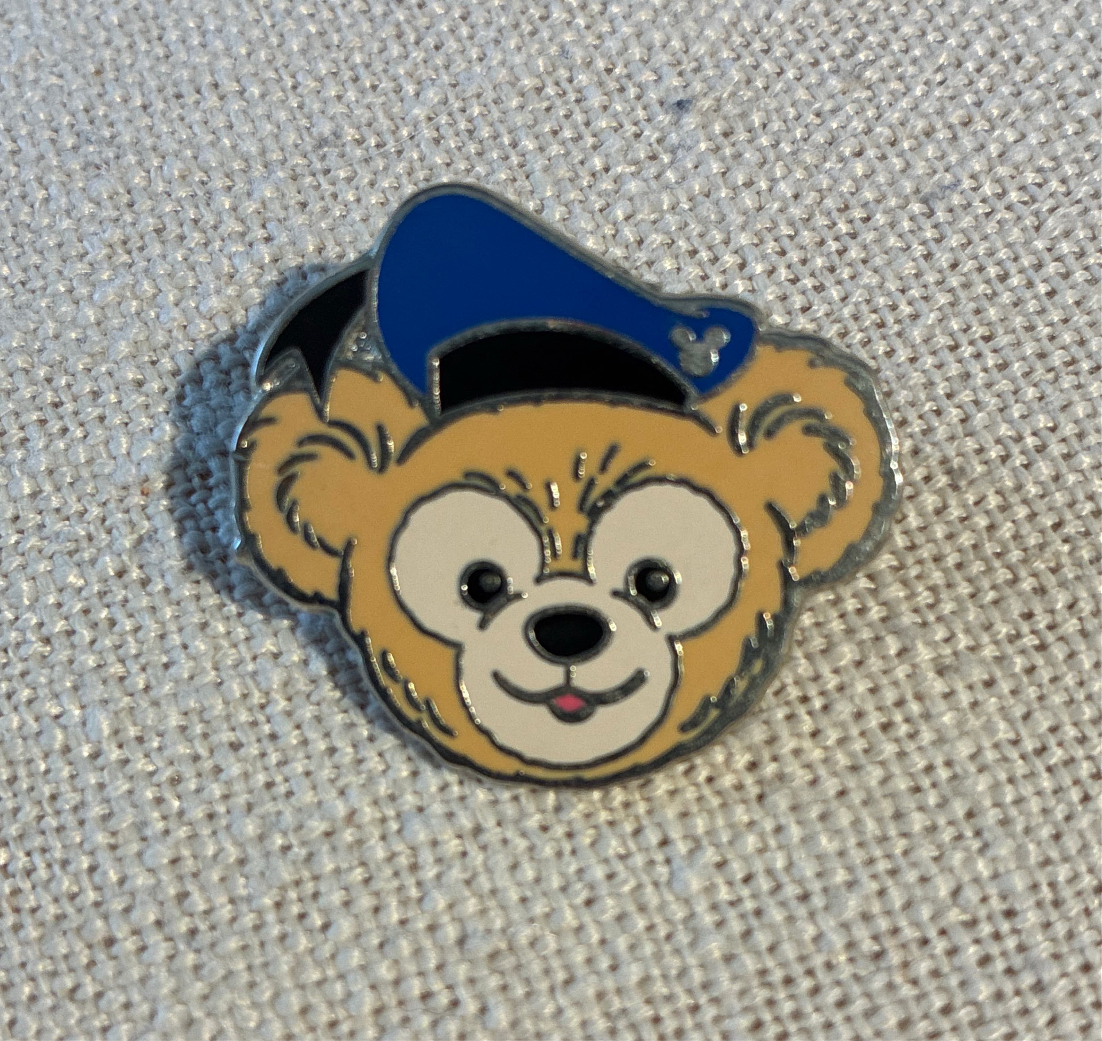 Duffy the Disney Bear in Donald Duck Hat front