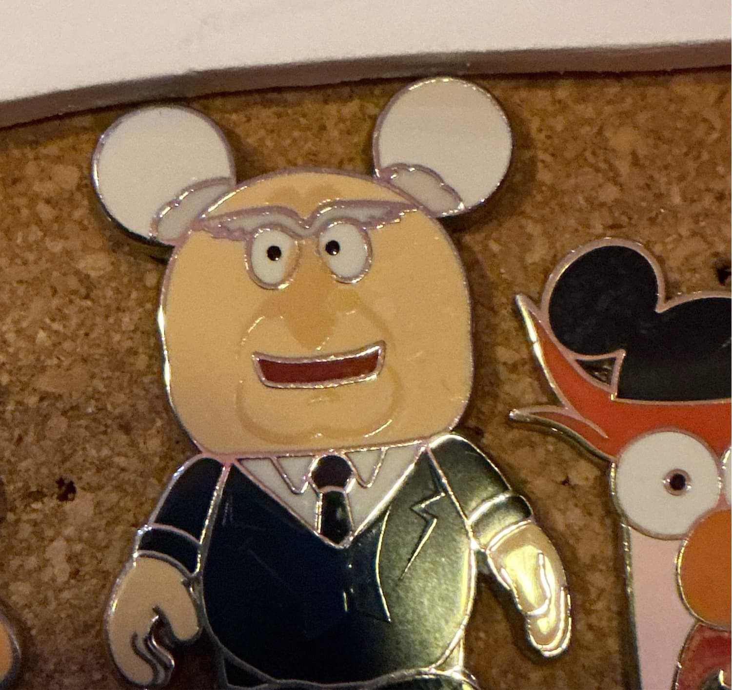 Disney Pin 78305 Vinylmation Muppets Series 1 Statler front