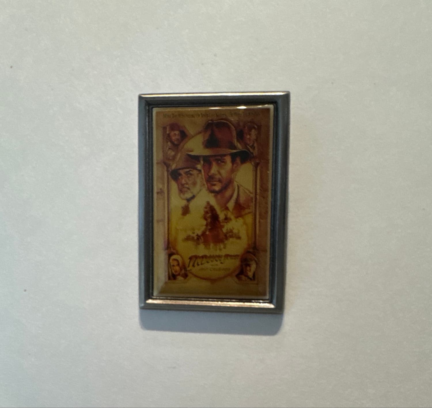Disney Indiana Jones CRUSADE POSTER ARTWORK Pin front