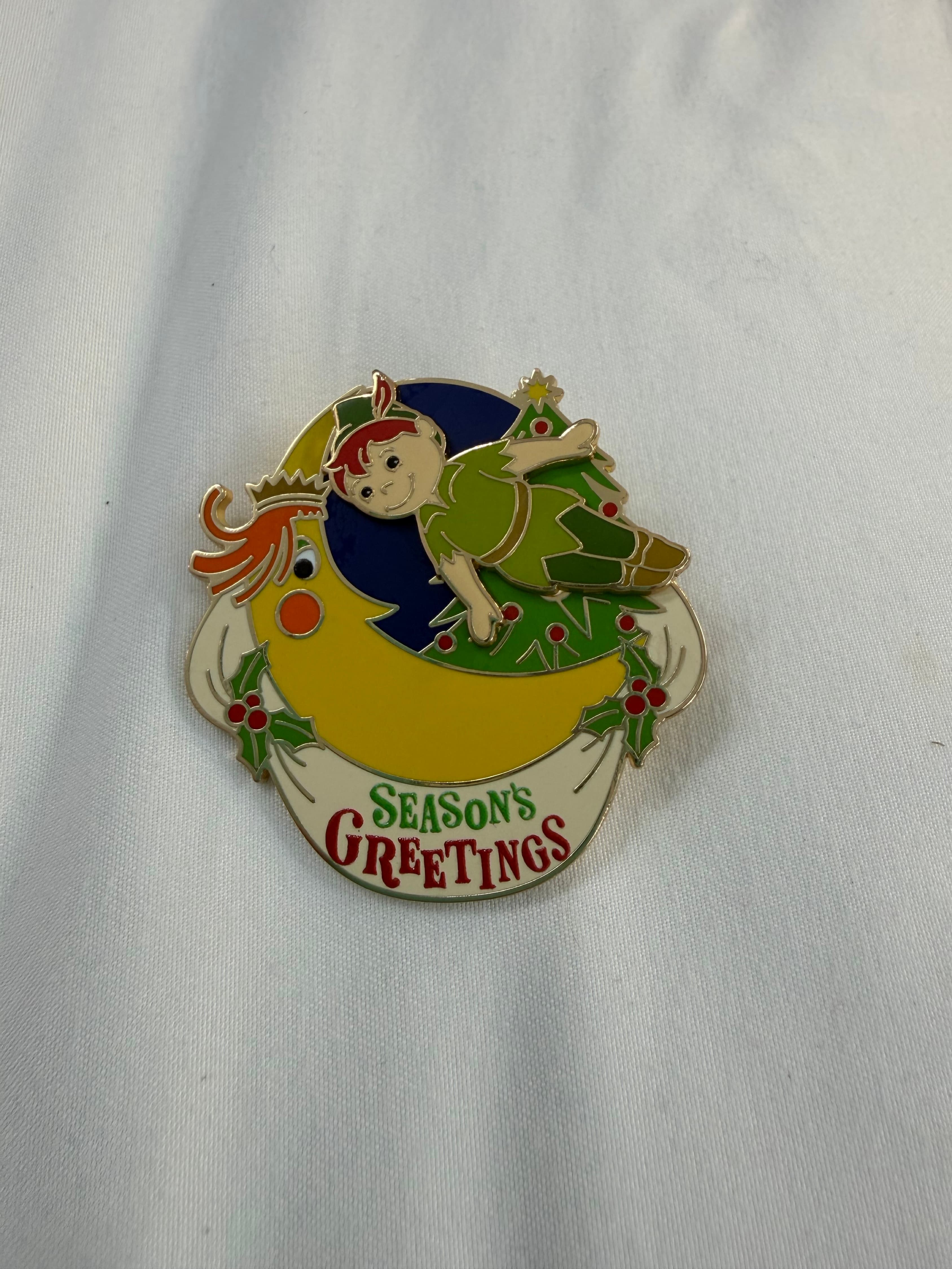 Peter Pan Season's Greetings - Christmas 2002 - Disneyland Resort front