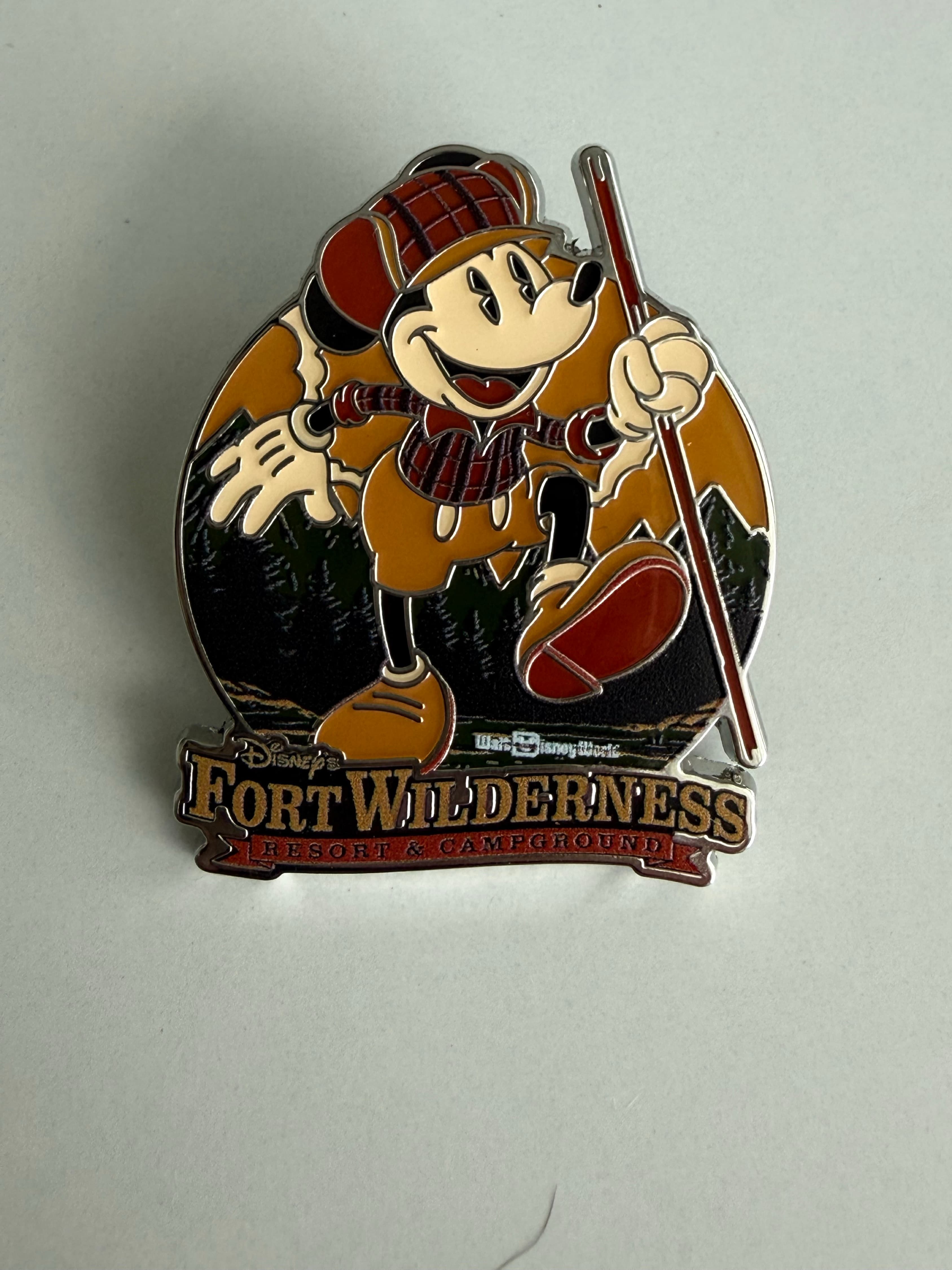 Mickey Mouse Hiking - Fort Wilderness Resort & Campground front