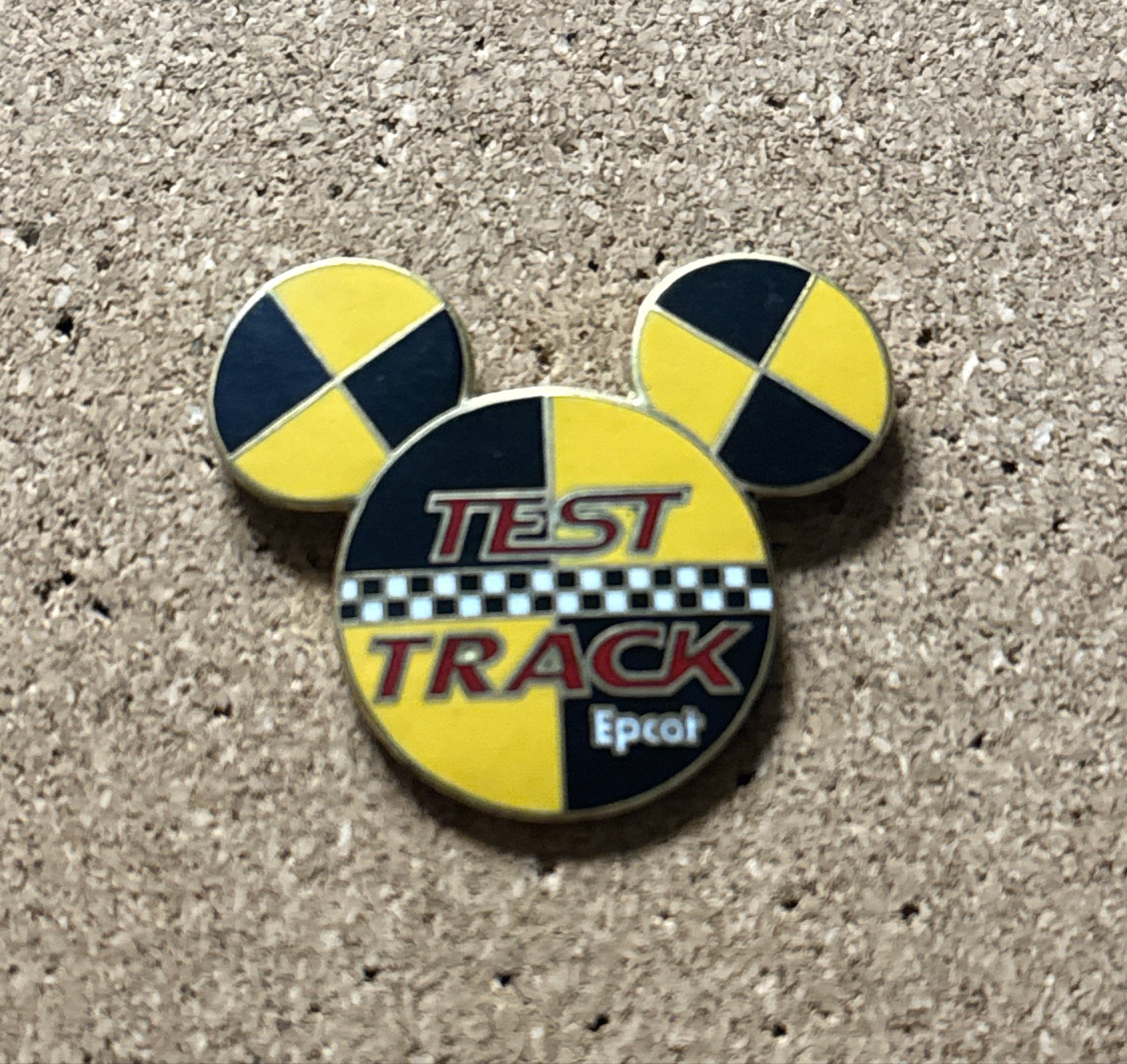 Epcot Test Track Mickey Icon front