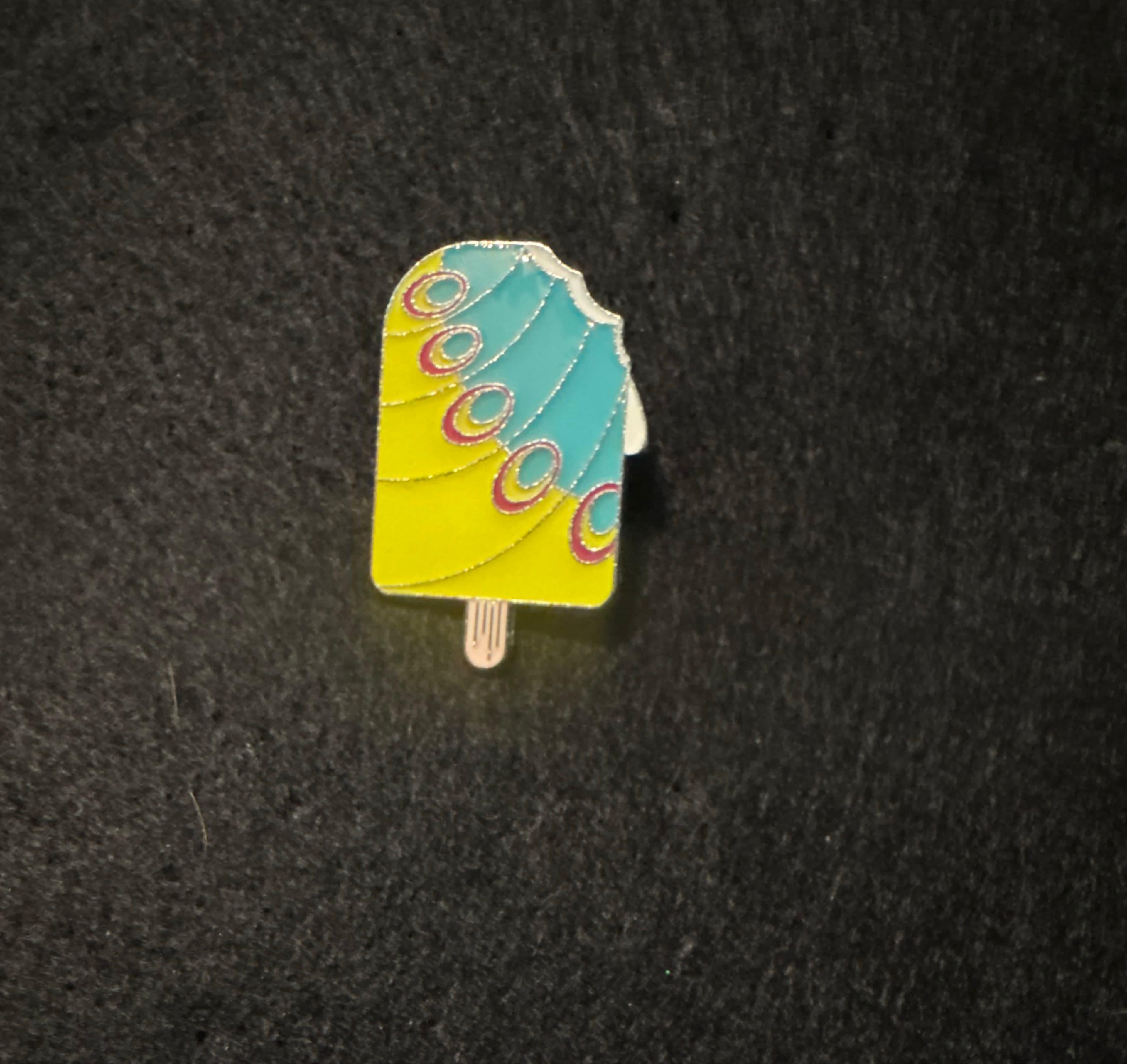 Peacock Popsicle Pin front