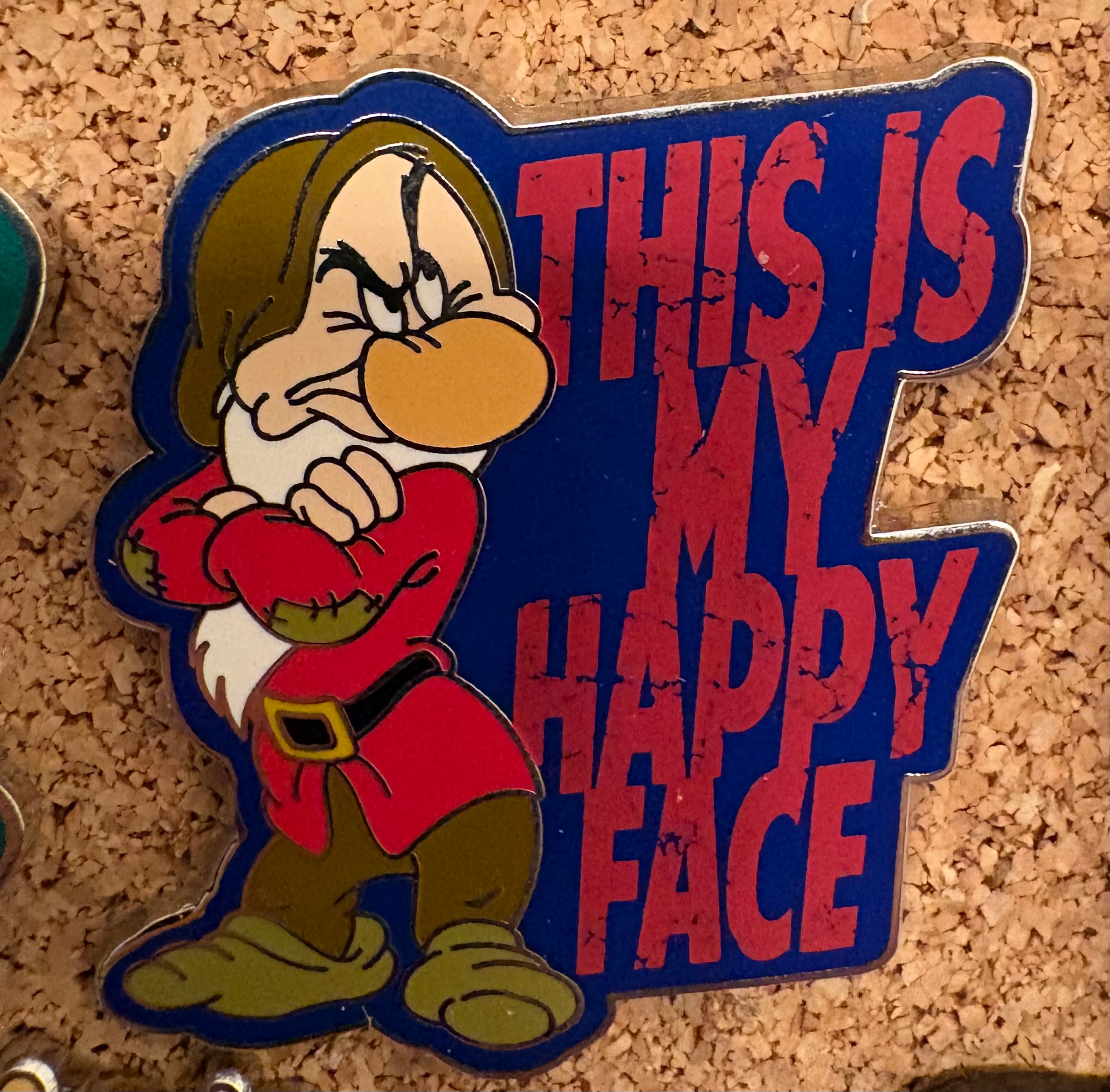 Grumpy - This is My Happy Face front