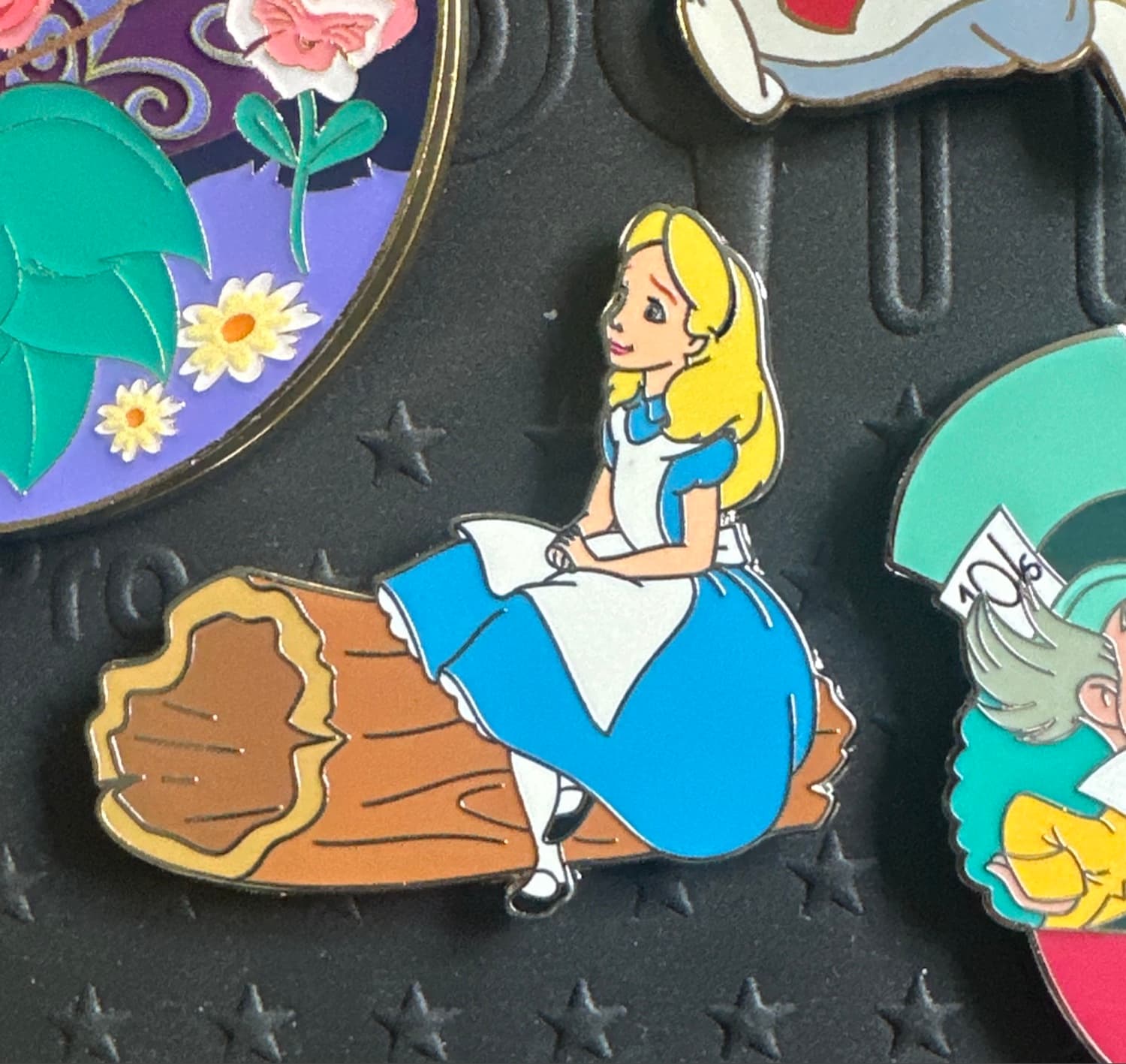 Alice Sitting on a Log Only front