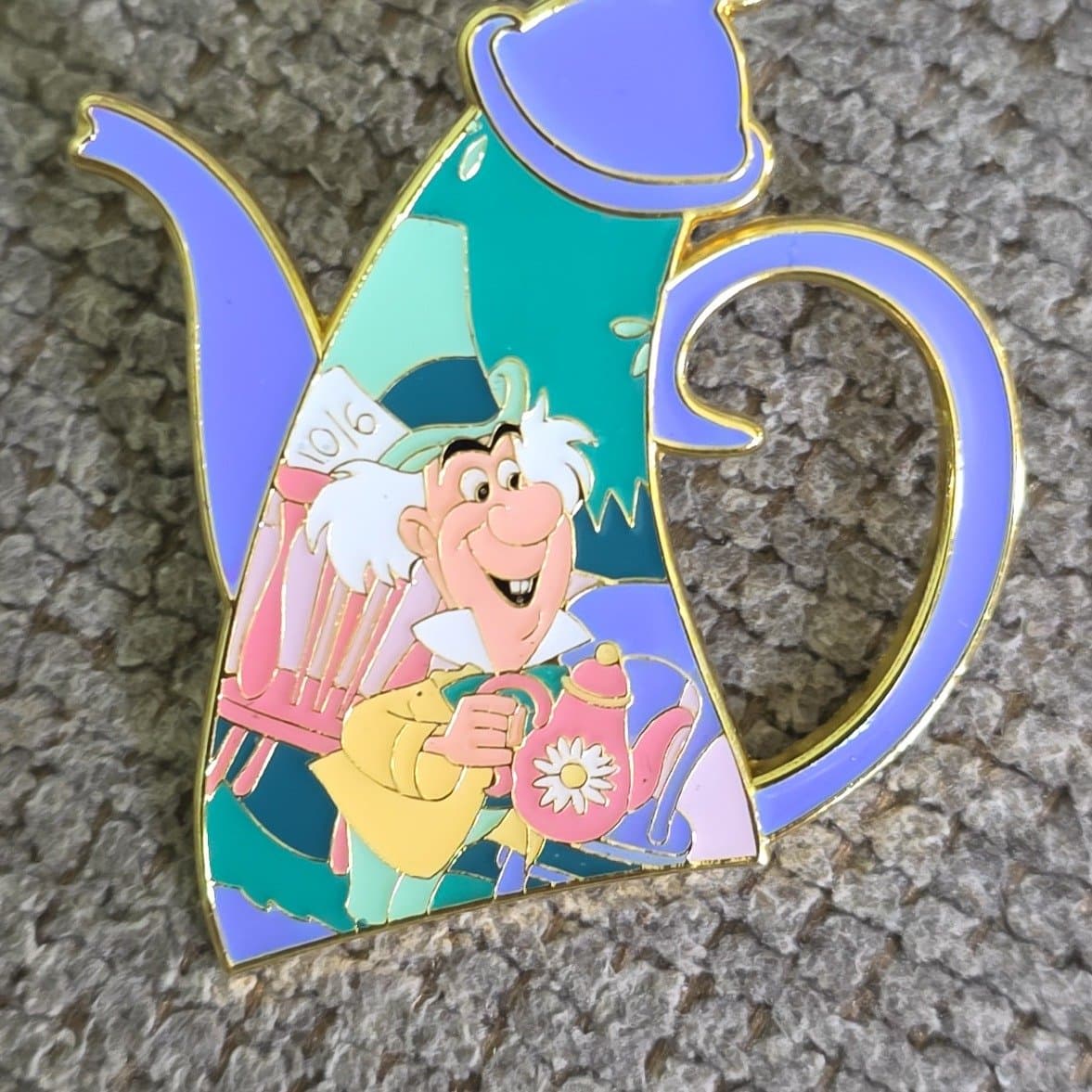 Loungefly Disney Alice in Wonderland Tea Cup Blind Box Enamel Pin — BoxLunch Exclusive front