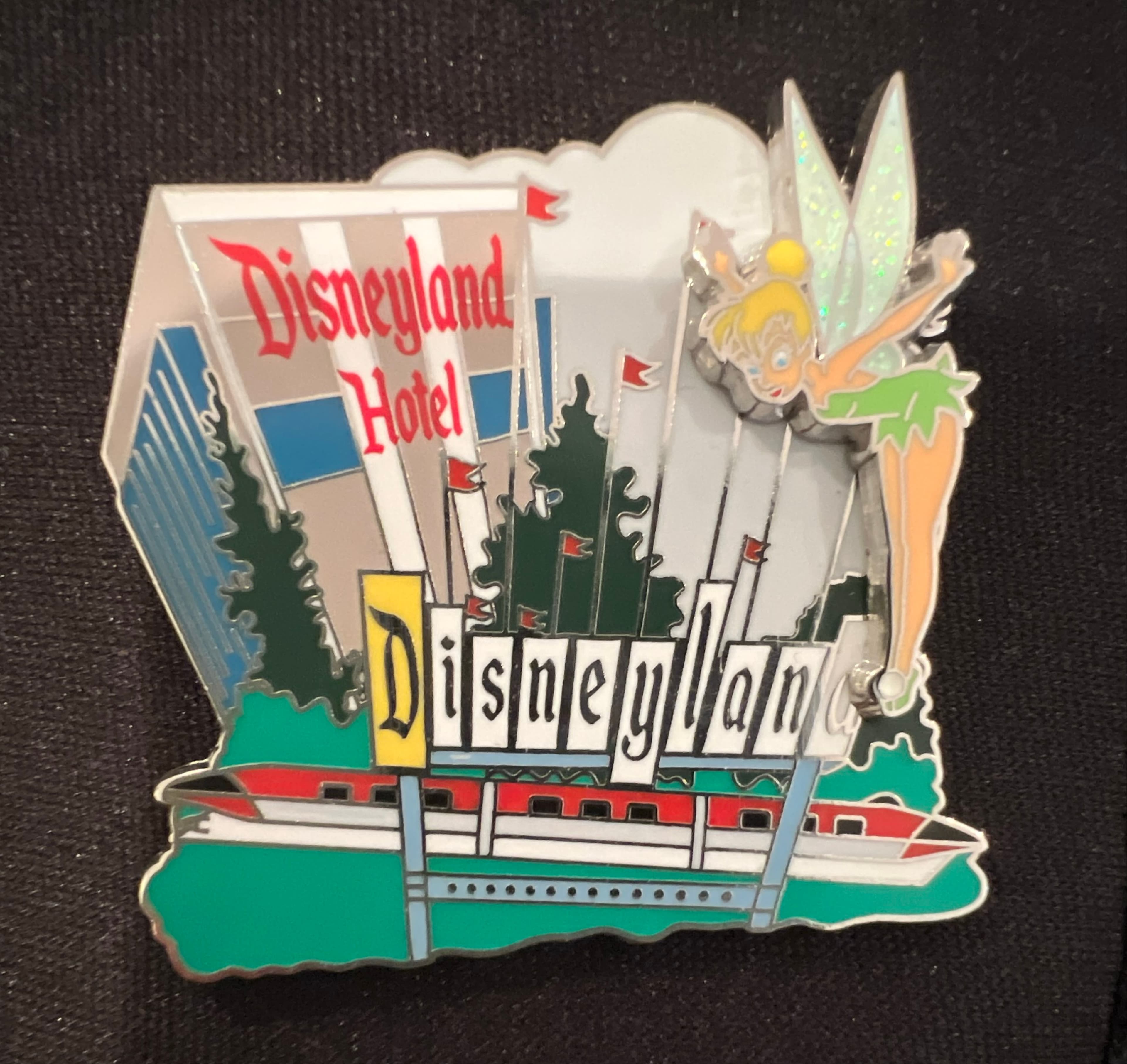 Disneyland Hotel Monorail Tinker Bell front