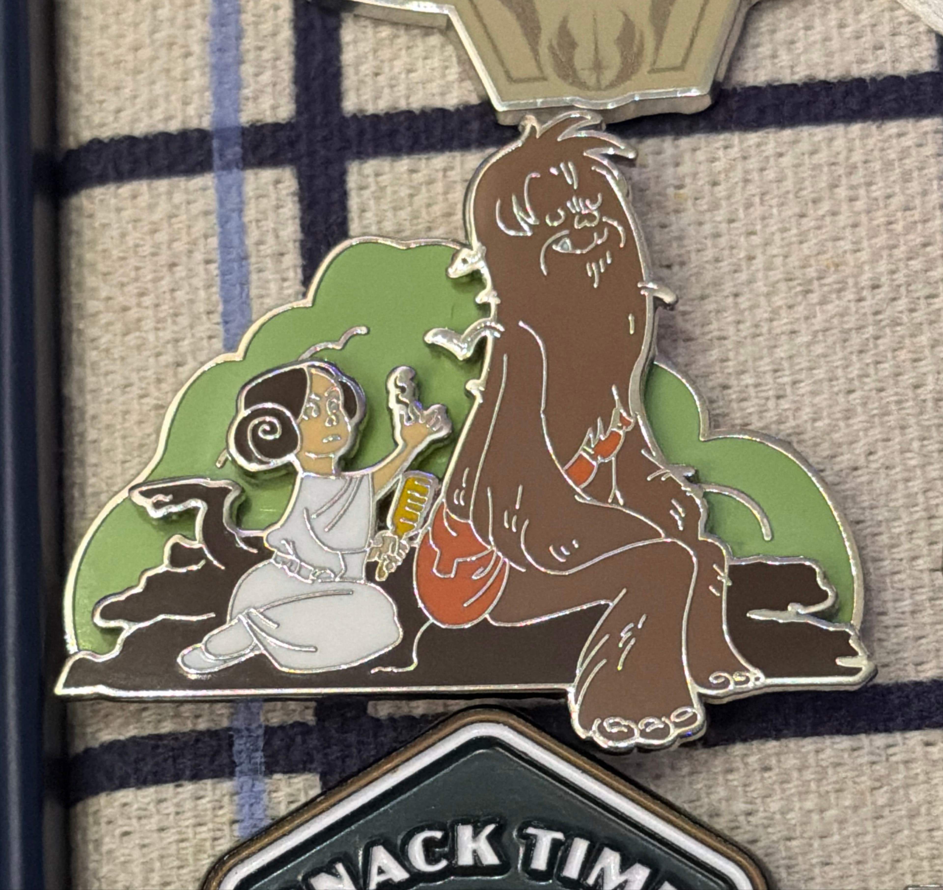 Princess Leia and Chewbacca - Star Wars Reimagined Scenes front