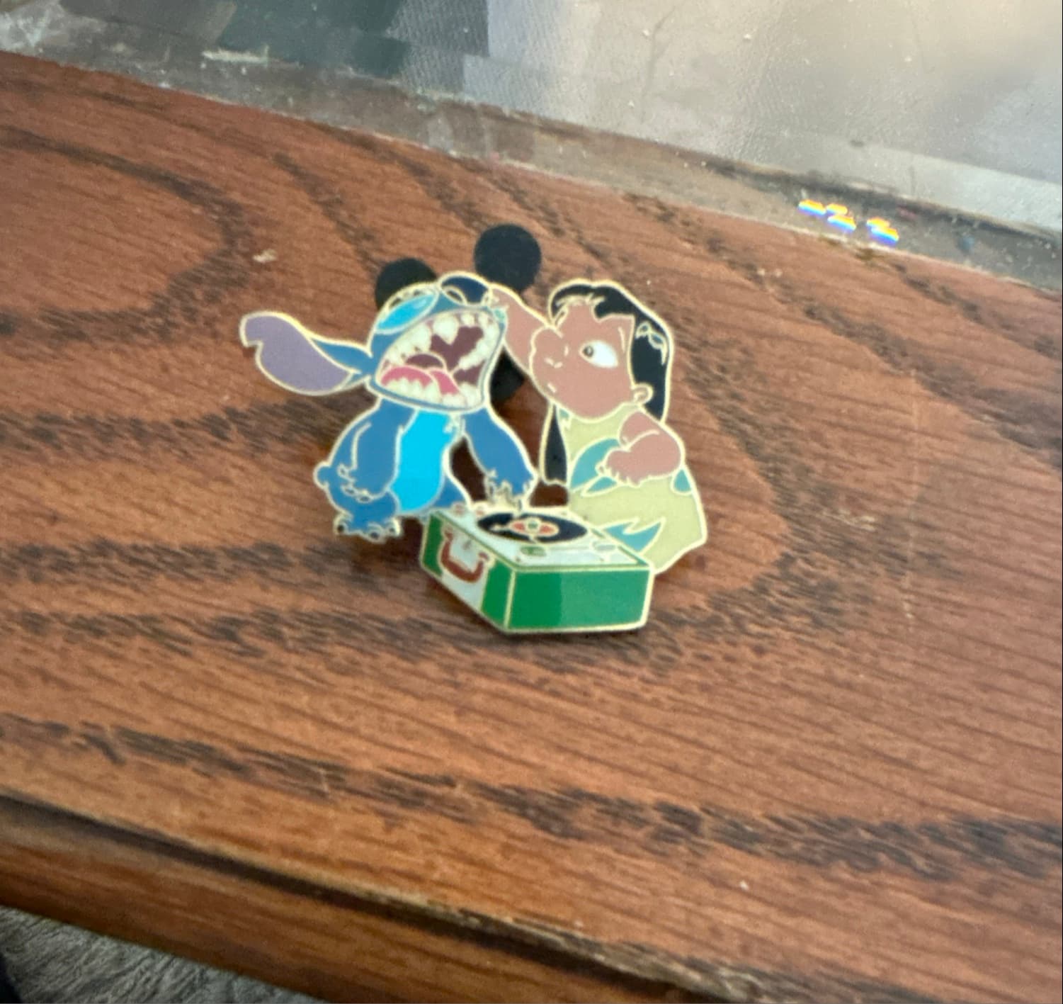 Lilo & Stitch with Record Player front