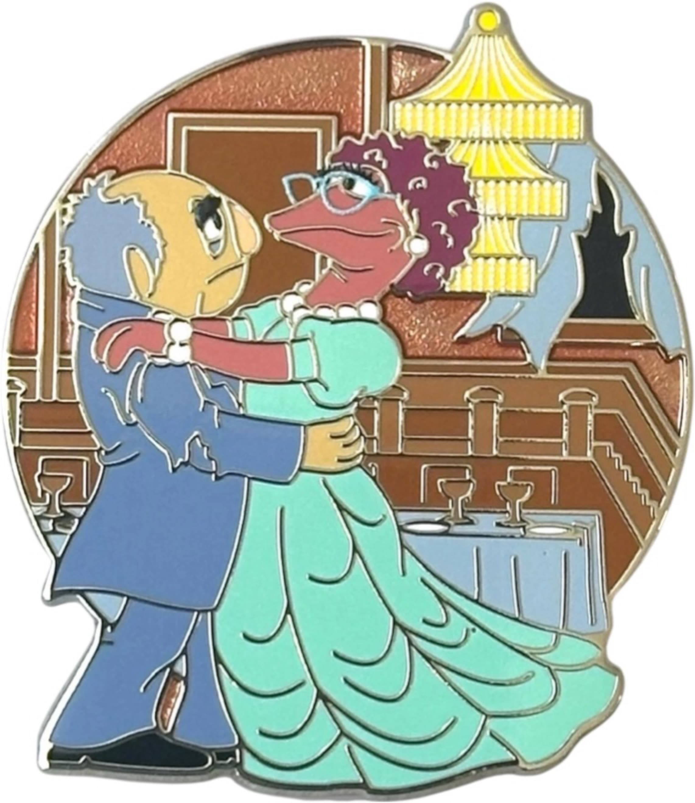 The Muppets George the Janitor & Mildred Huxtetter Dancing as the Ballroom Ghosts front