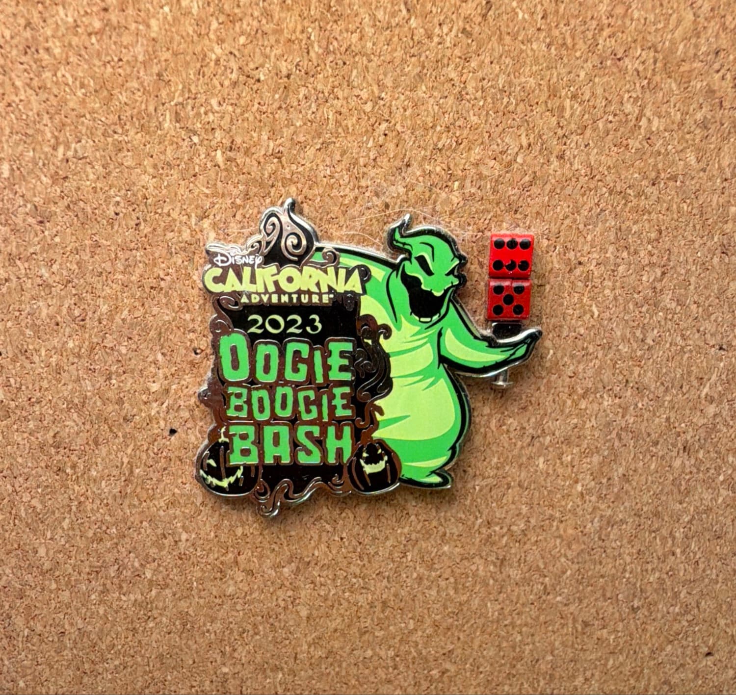 2023 - Oogie with Dice Logo front