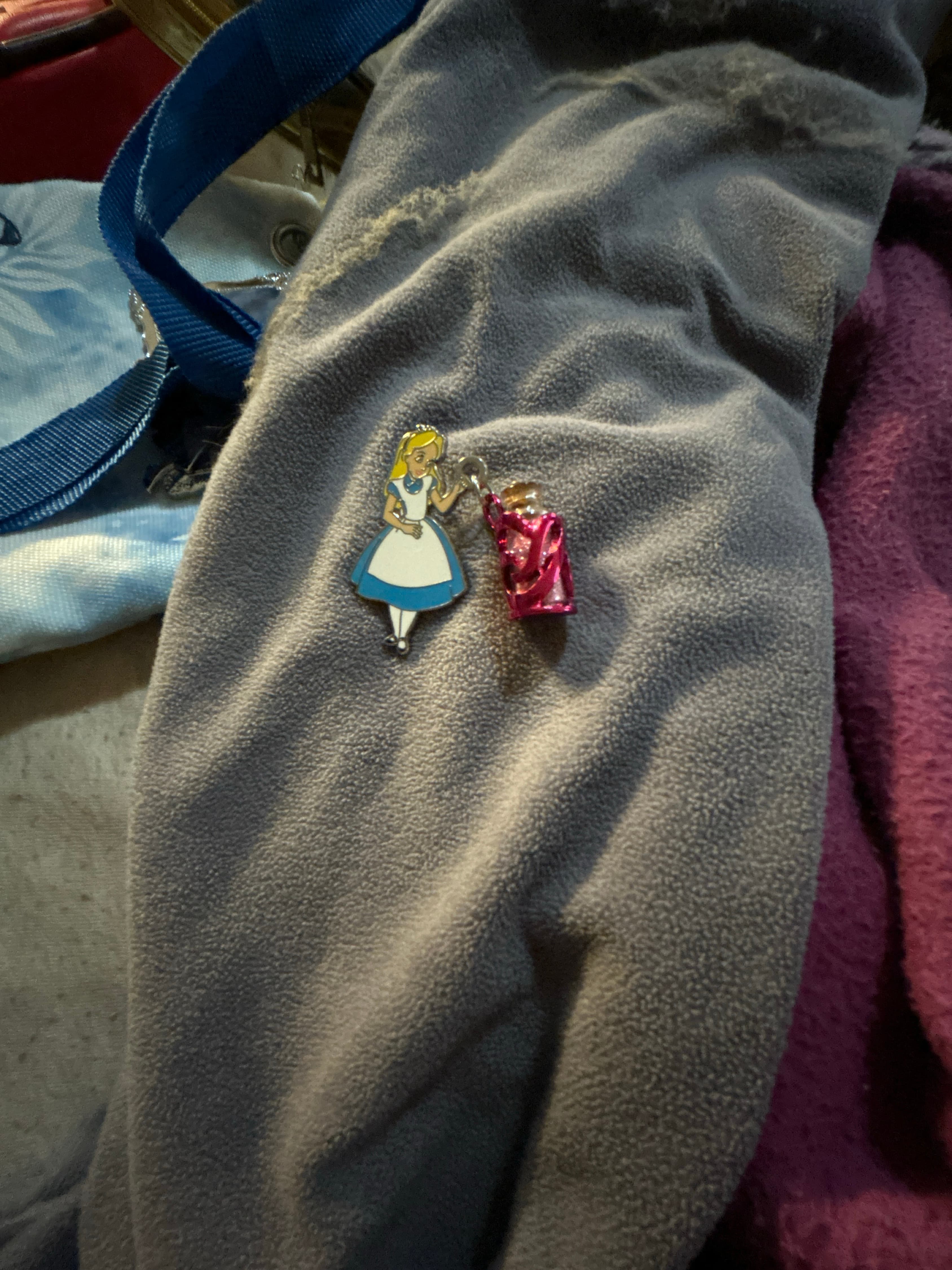 Alice with Bottle Dangle - Magic Dust Vial Danglerand front