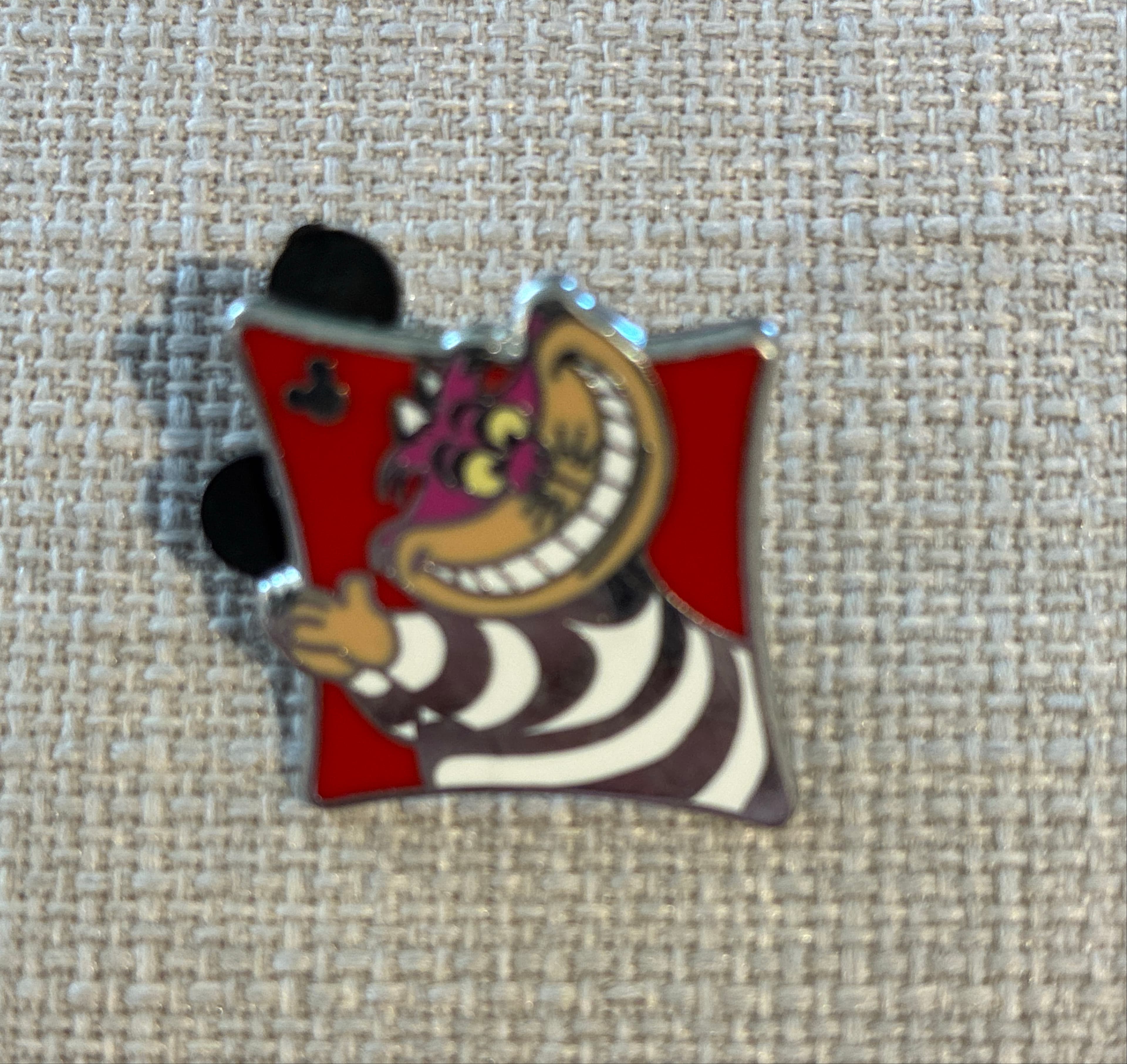 Cheshire Cat - Alice in Wonderland - Playing Card (Clubs) front