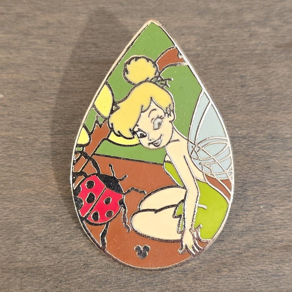 DLR - Hidden Mickey Series - Tinker Bell Nature Collection Ladybug front