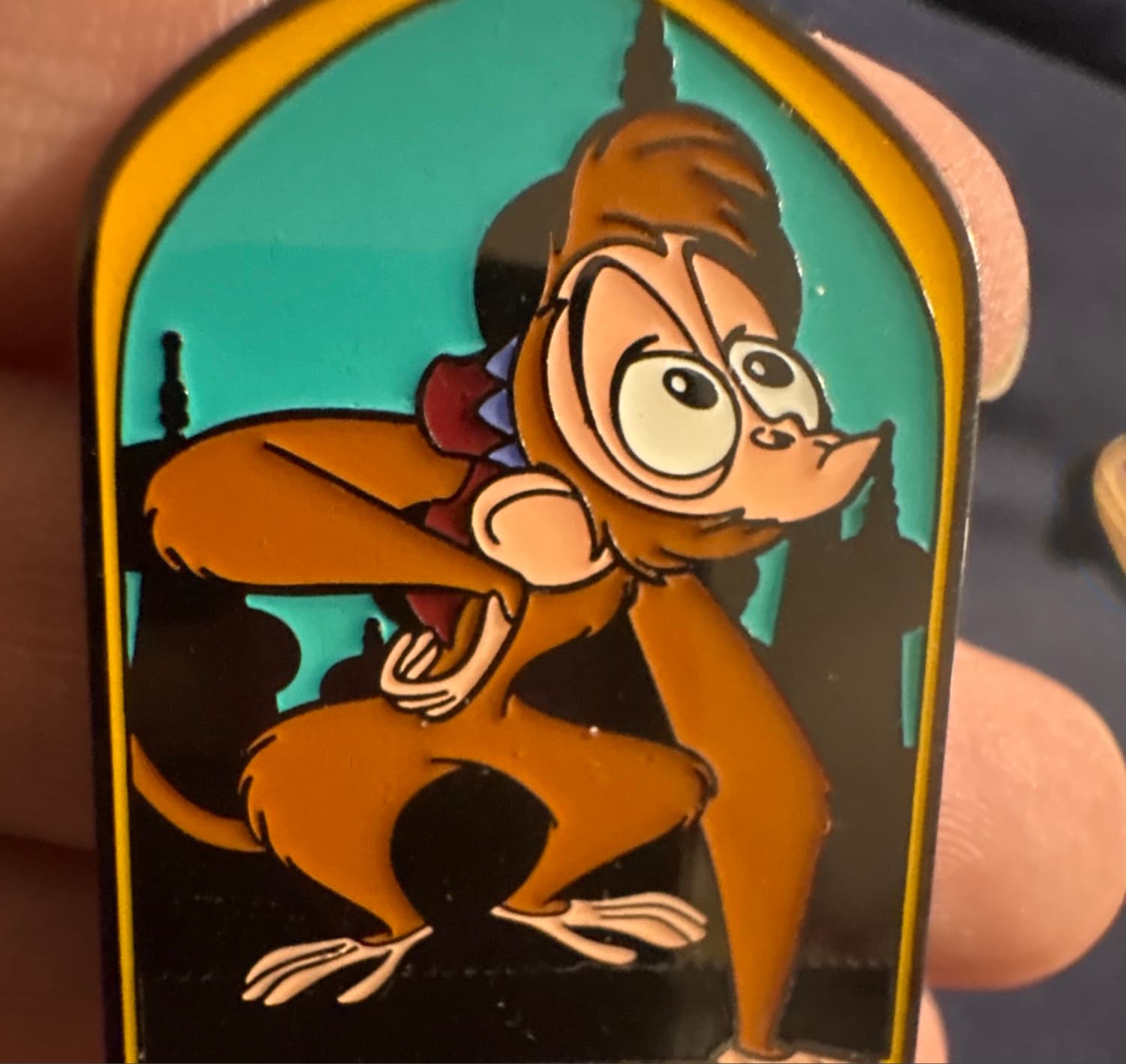 Loungefly Blind Box Aladdin Abu Pin front