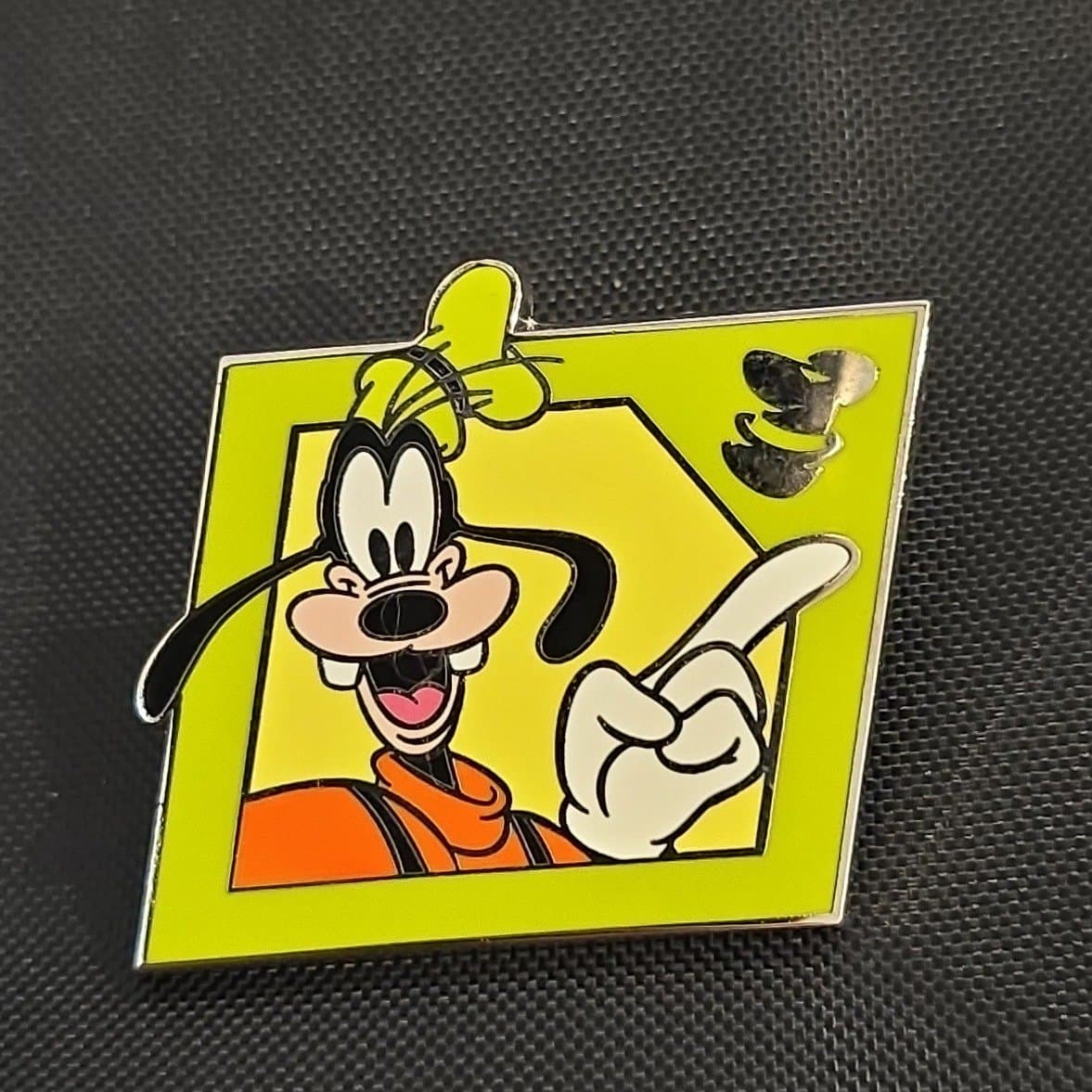 Goofy Pointing in Green Frame - 2013 Hidden Mickey front