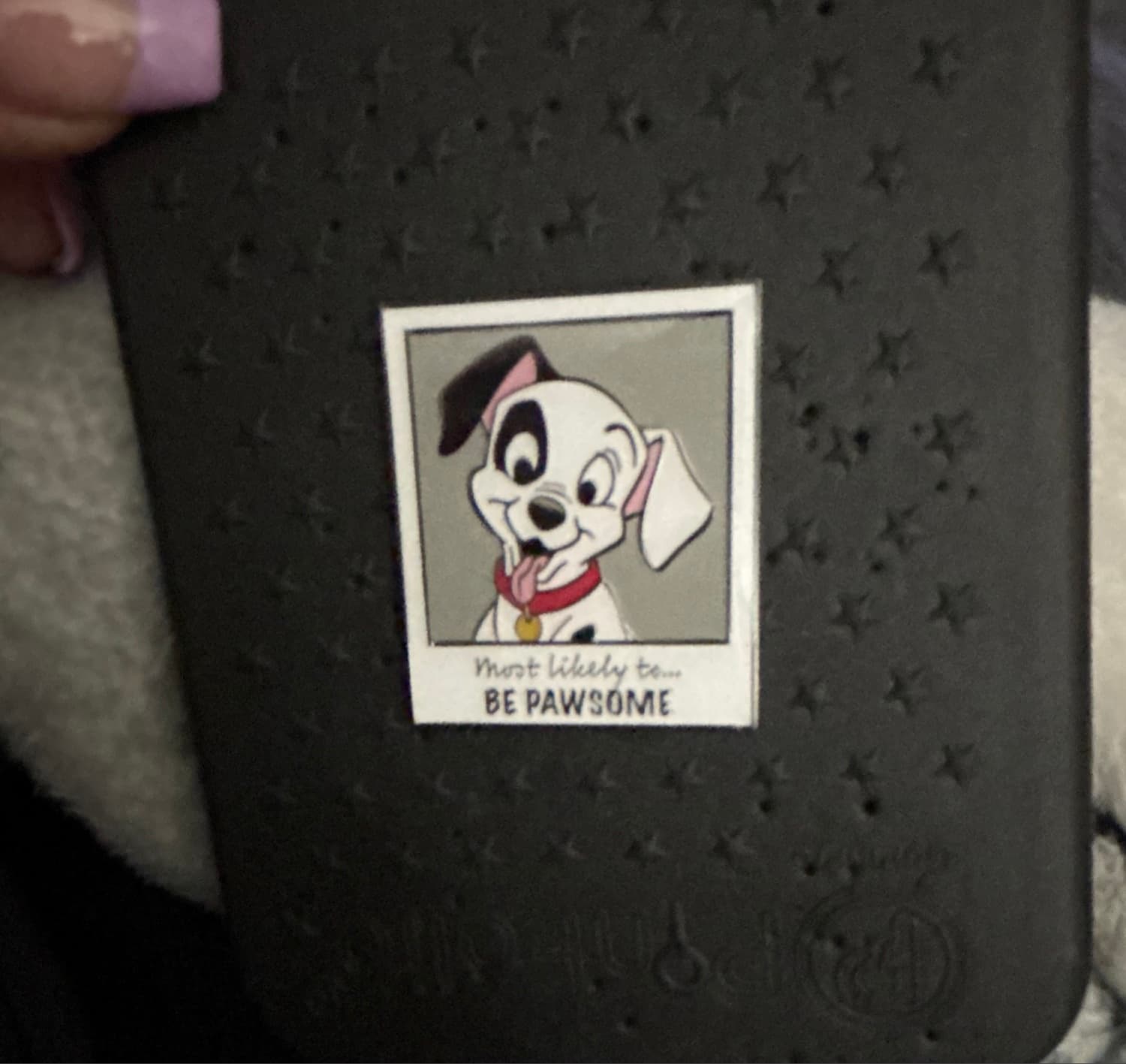 Loungefly Yearbook Portrait - Patch 'Most Likely To Be Pawsome' Pin front